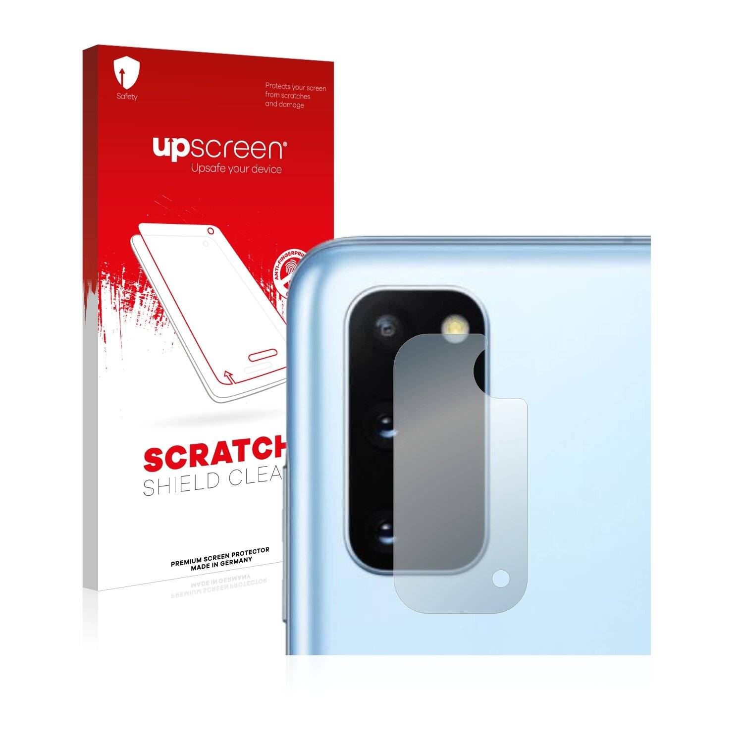 upscreen Scratch Shield Clear Premium Displayschutzfolie für Samsung Galaxy S20 5G (NUR