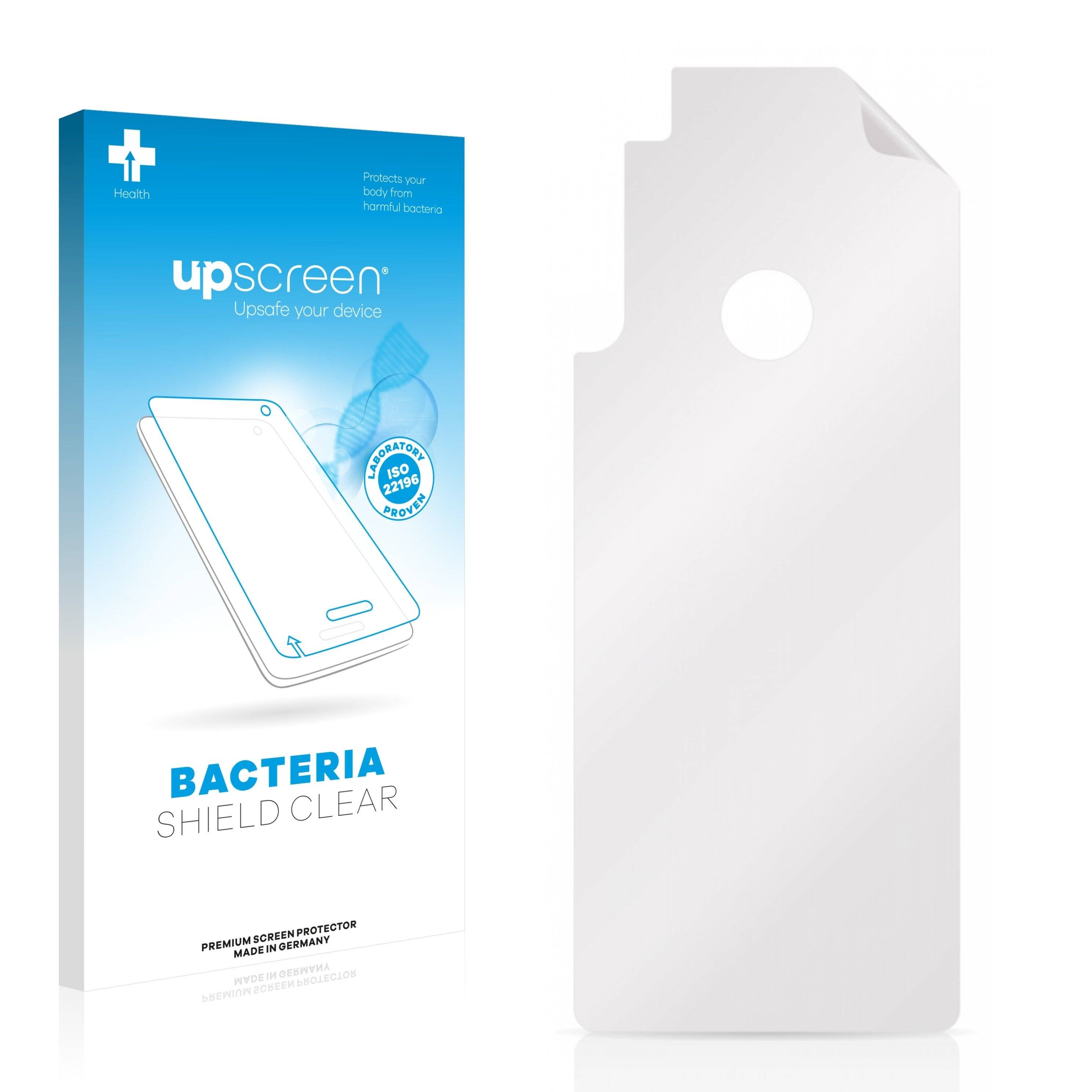 upscreen Bacteria Shield Clear Premium Antibakterielle Displayschutzfolie für Motorola One