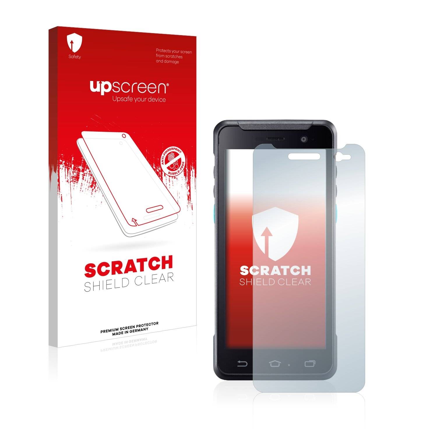 upscreen Scratch Shield Clear Premium Displayschutzfolie für Unitech
