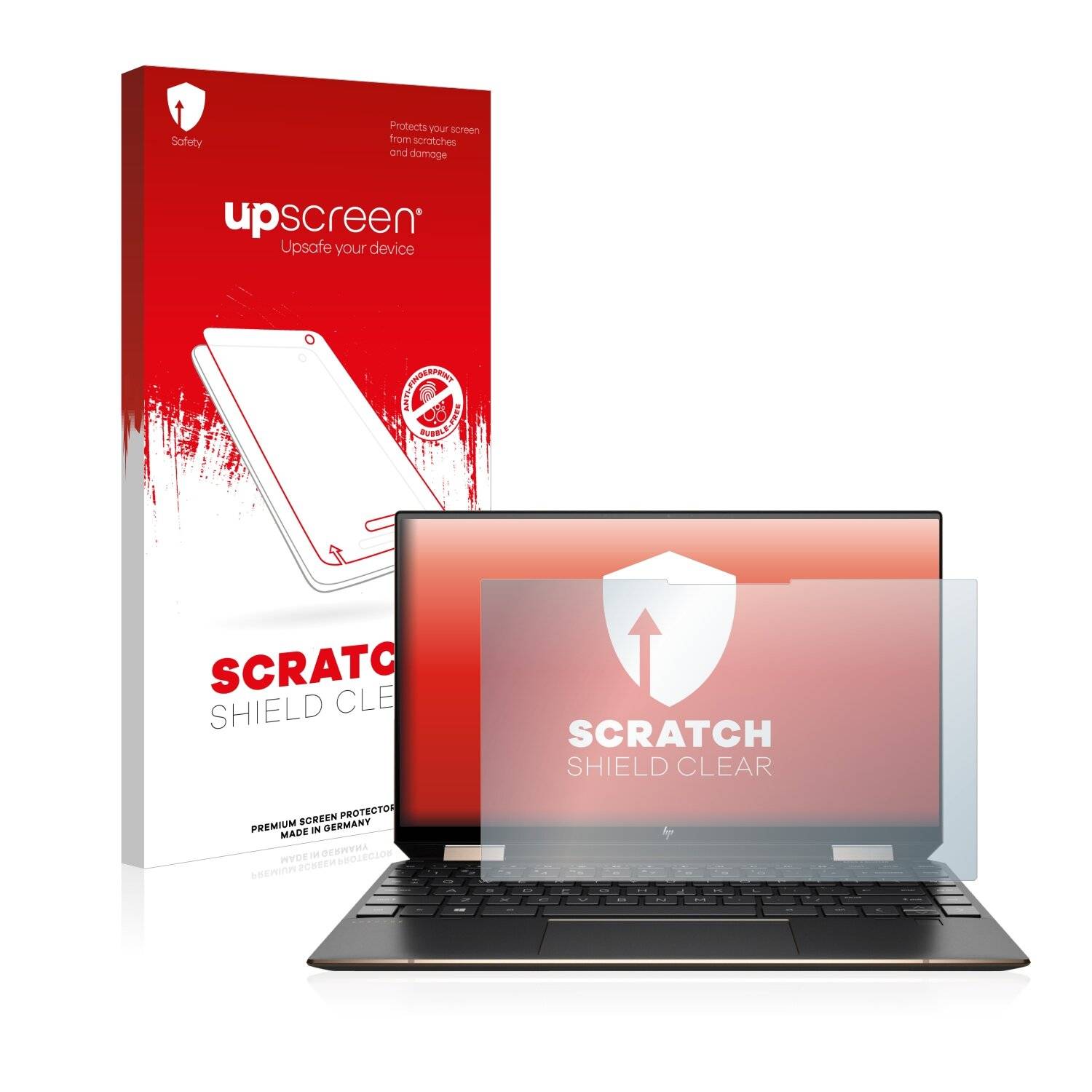 upscreen Scratch Shield Clear Premium Displayschutzfolie für HP Spectre x360