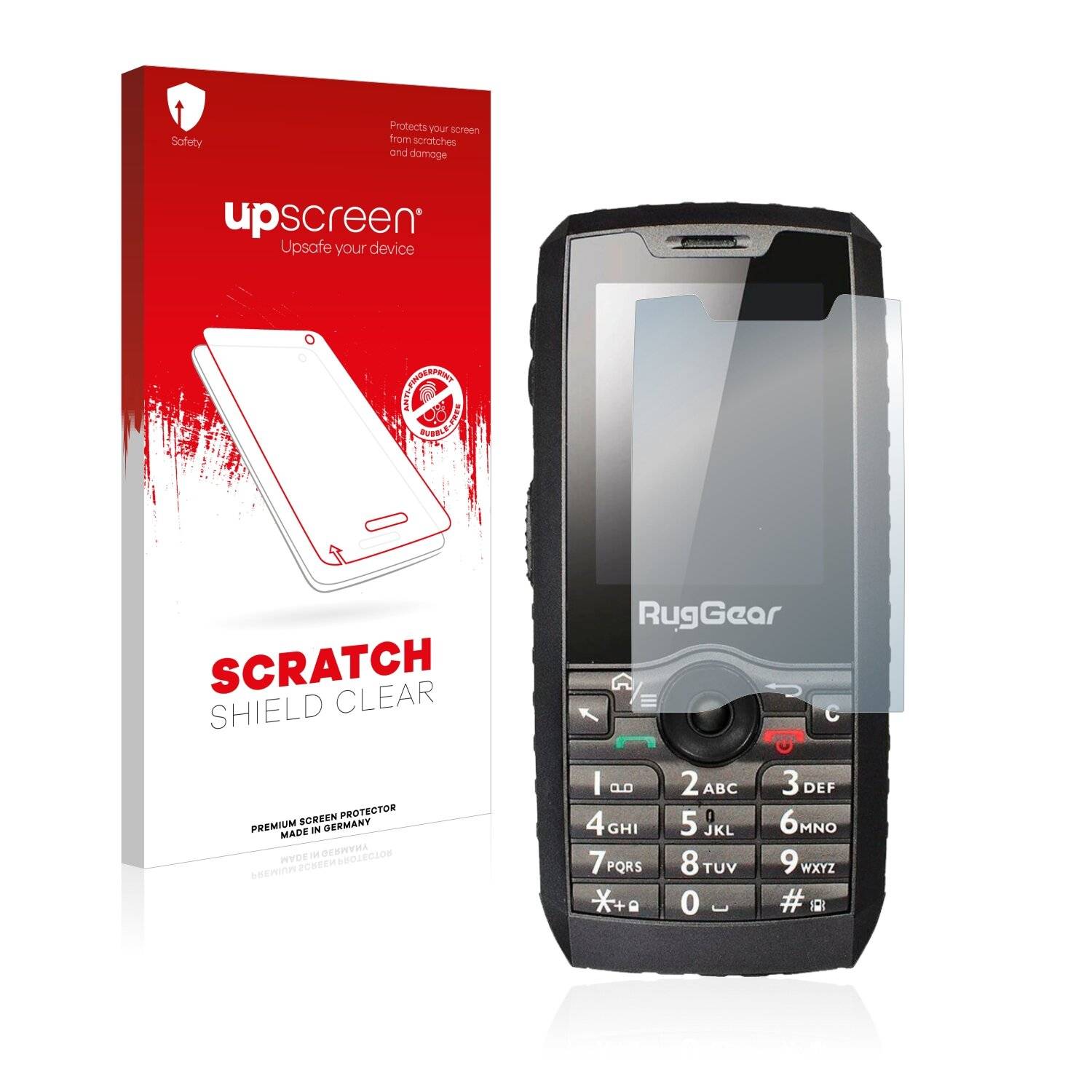 upscreen Scratch Shield Clear Premium Displayschutzfolie für Ruggear