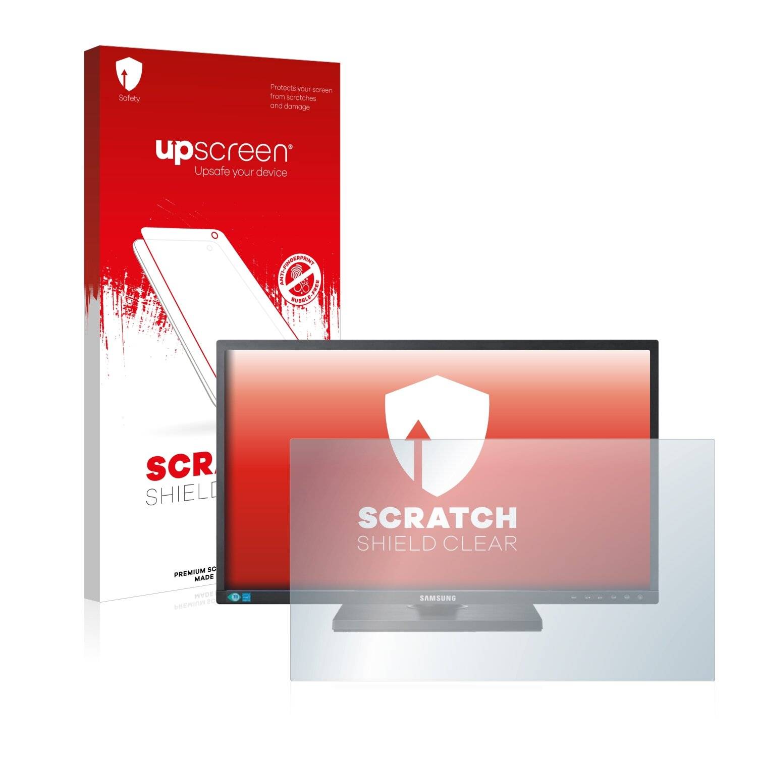 upscreen Scratch Shield Clear Premium Displayschutzfolie für Samsung