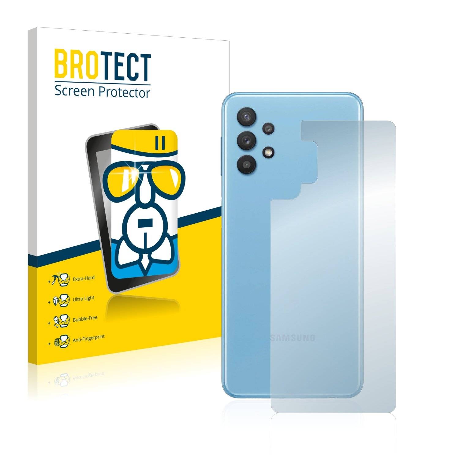 BROTECT AirGlass Schutzglas Folie für Samsung Galaxy A32 5G