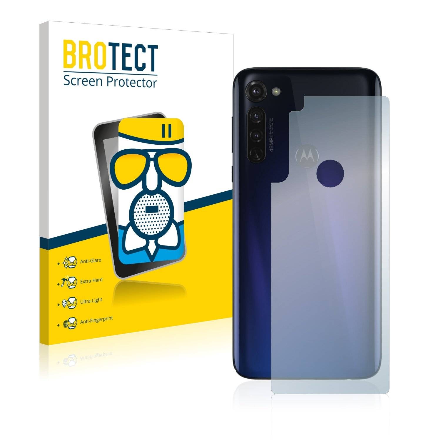 BROTECT AirGlass Matte Schutzglas Folie für Motorola Moto G Stylus