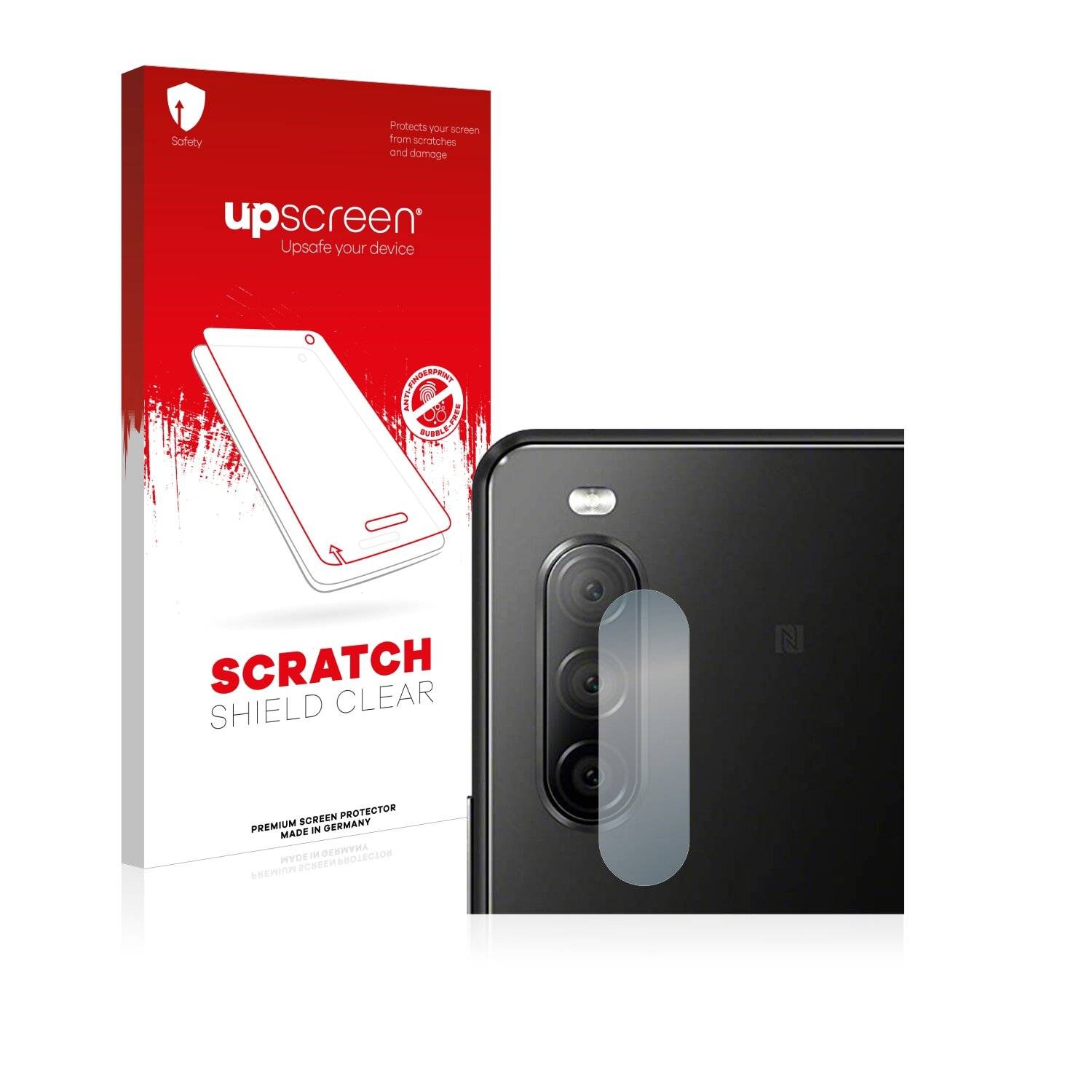 upscreen Scratch Shield Clear Premium Displayschutzfolie für Sony Xperia 10 II (NUR