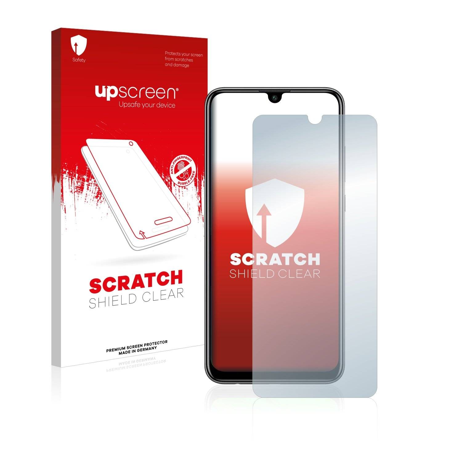 upscreen Scratch Shield Clear Premium Displayschutzfolie für Huawei P smart