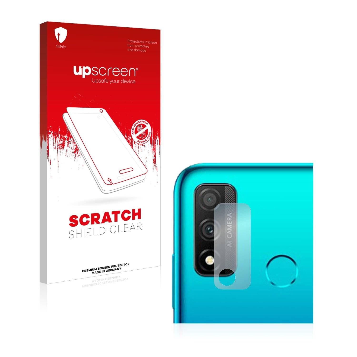 upscreen Scratch Shield Clear Premium Displayschutzfolie für Huawei P smart 2020 (NUR