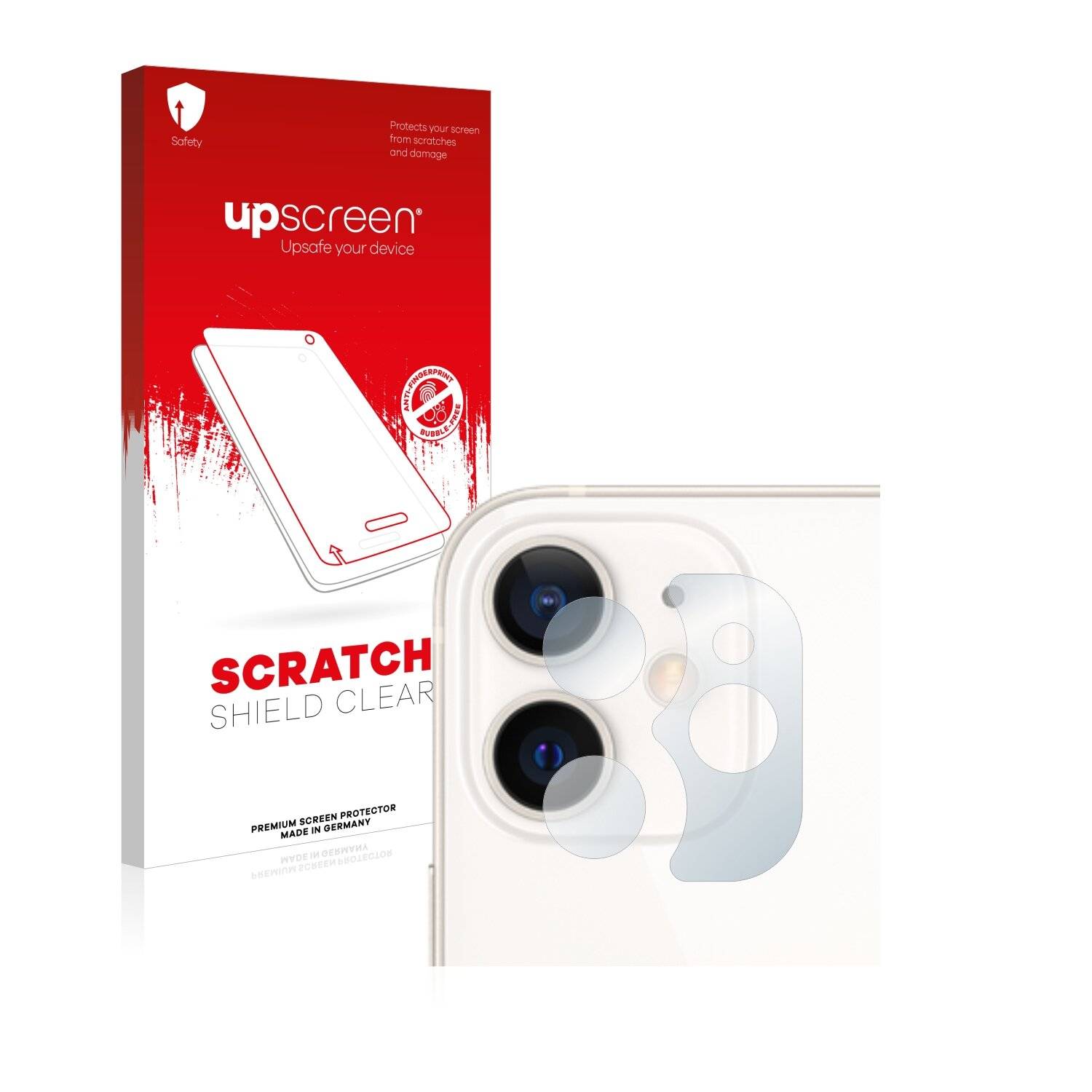 upscreen Scratch Shield Clear Premium Displayschutzfolie für Apple iPhone 12 mini (NUR