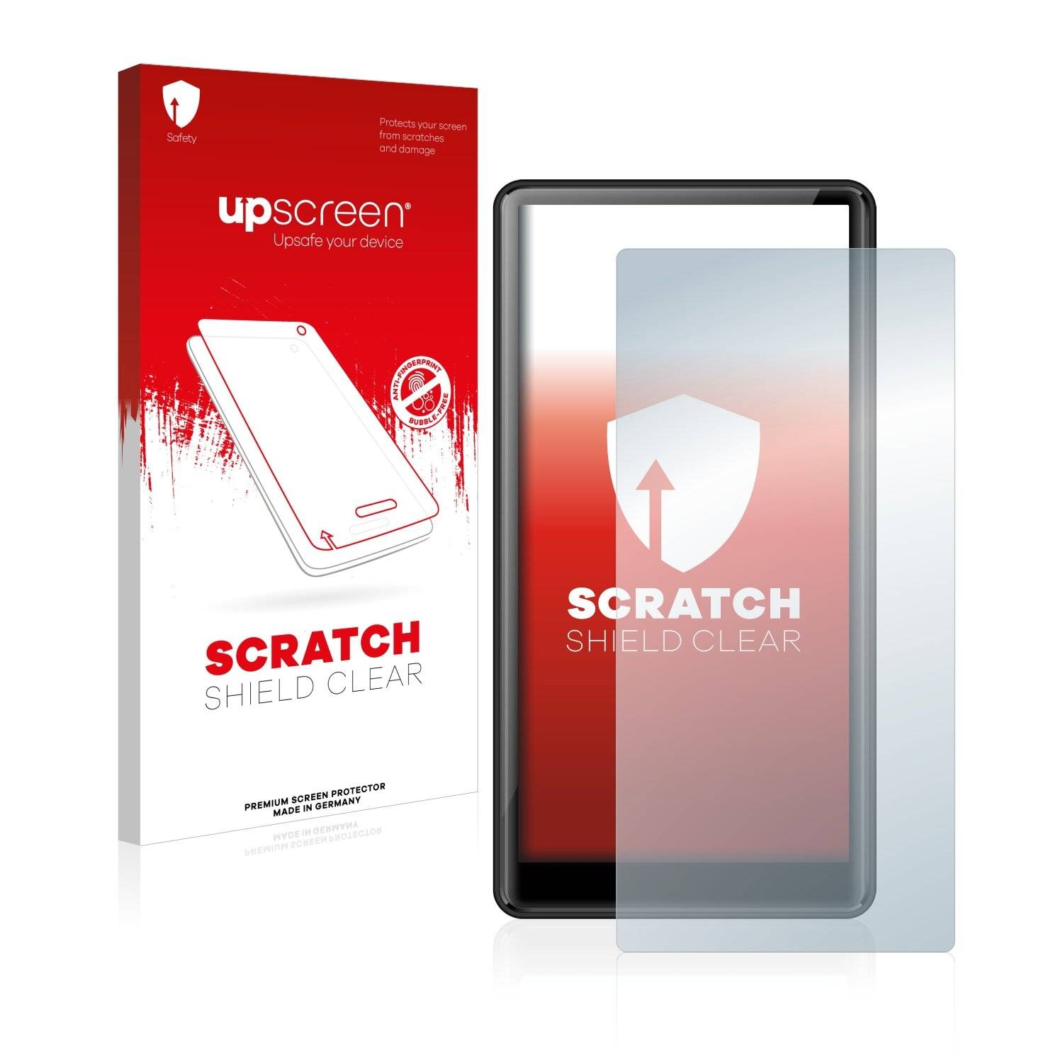 upscreen Scratch Shield Clear Premium Displayschutzfolie für AGPtek