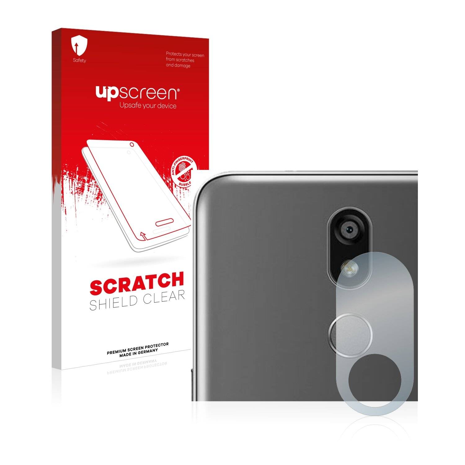 upscreen Scratch Shield Clear Premium Displayschutzfolie für LG K40 (NUR