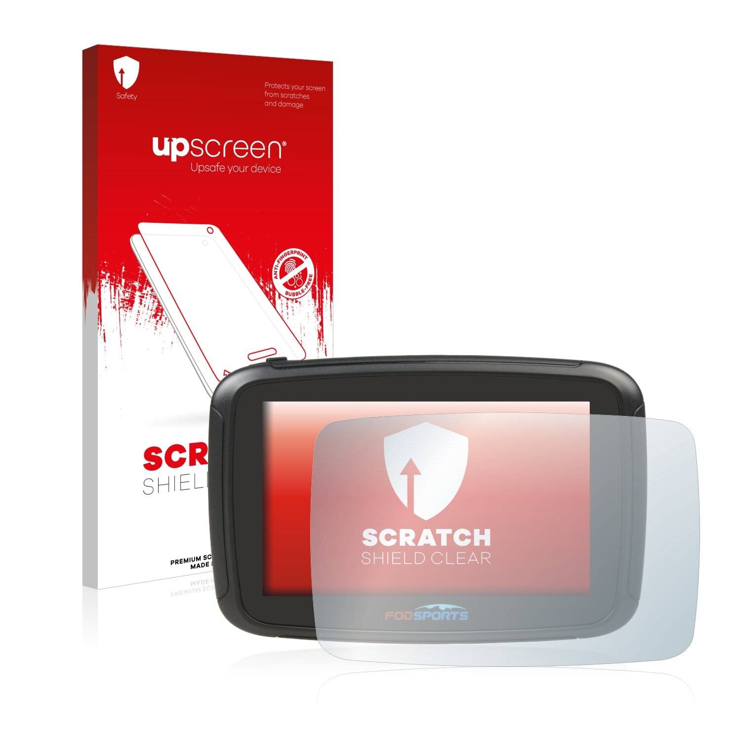 upscreen Scratch Shield Clear Premium Displayschutzfolie für Fodsports M5S