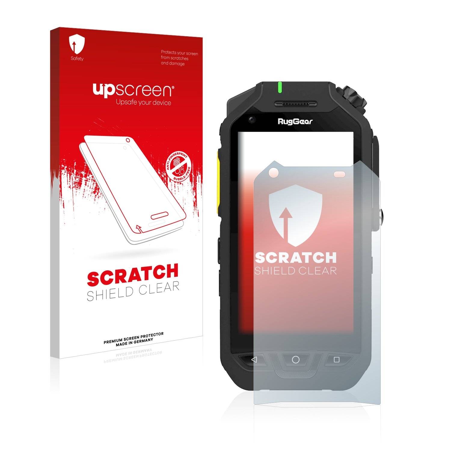 upscreen Scratch Shield Clear Premium Displayschutzfolie für RugGear
