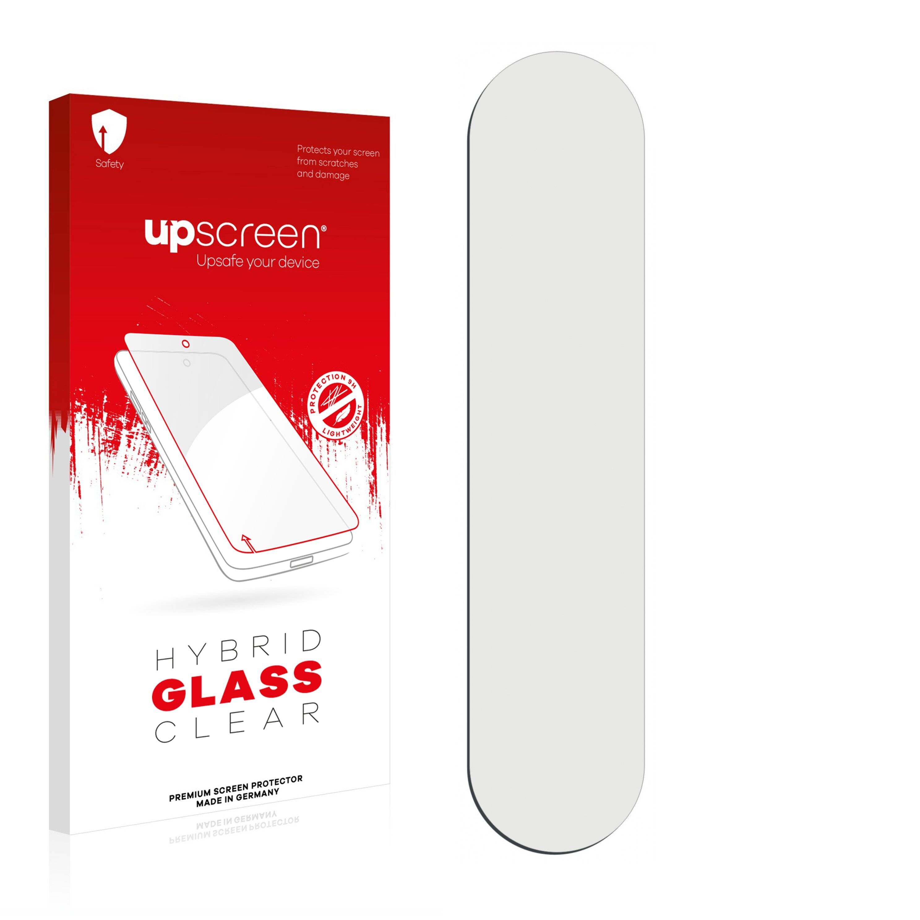 upscreen Hybrid Glass Clear Premium Schutzglas Folie für Oppo Reno 2 (NUR
