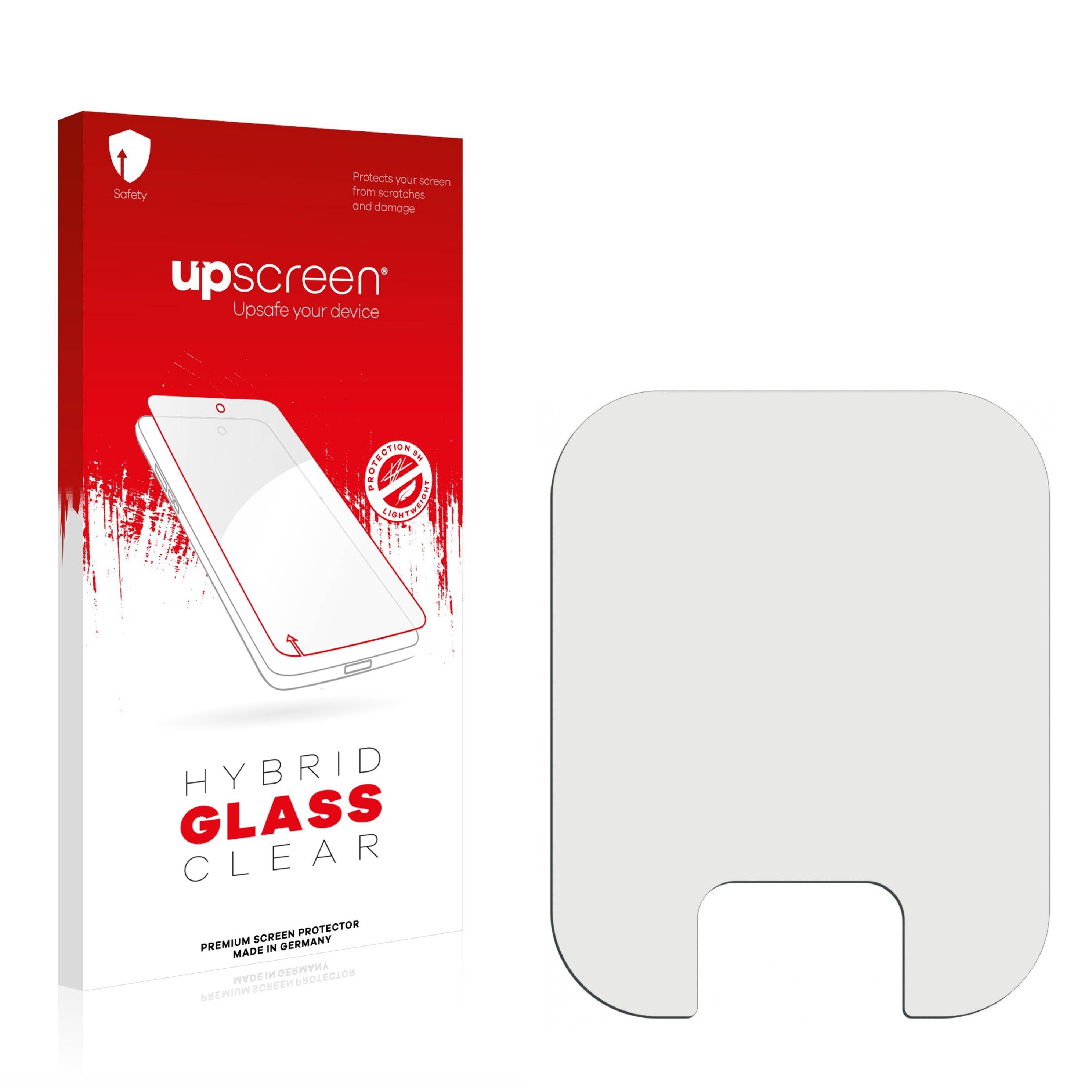 upscreen Hybrid Glass Clear Premium Schutzglas Folie für Xiaomi Redmi 10X Pro 5G (NUR