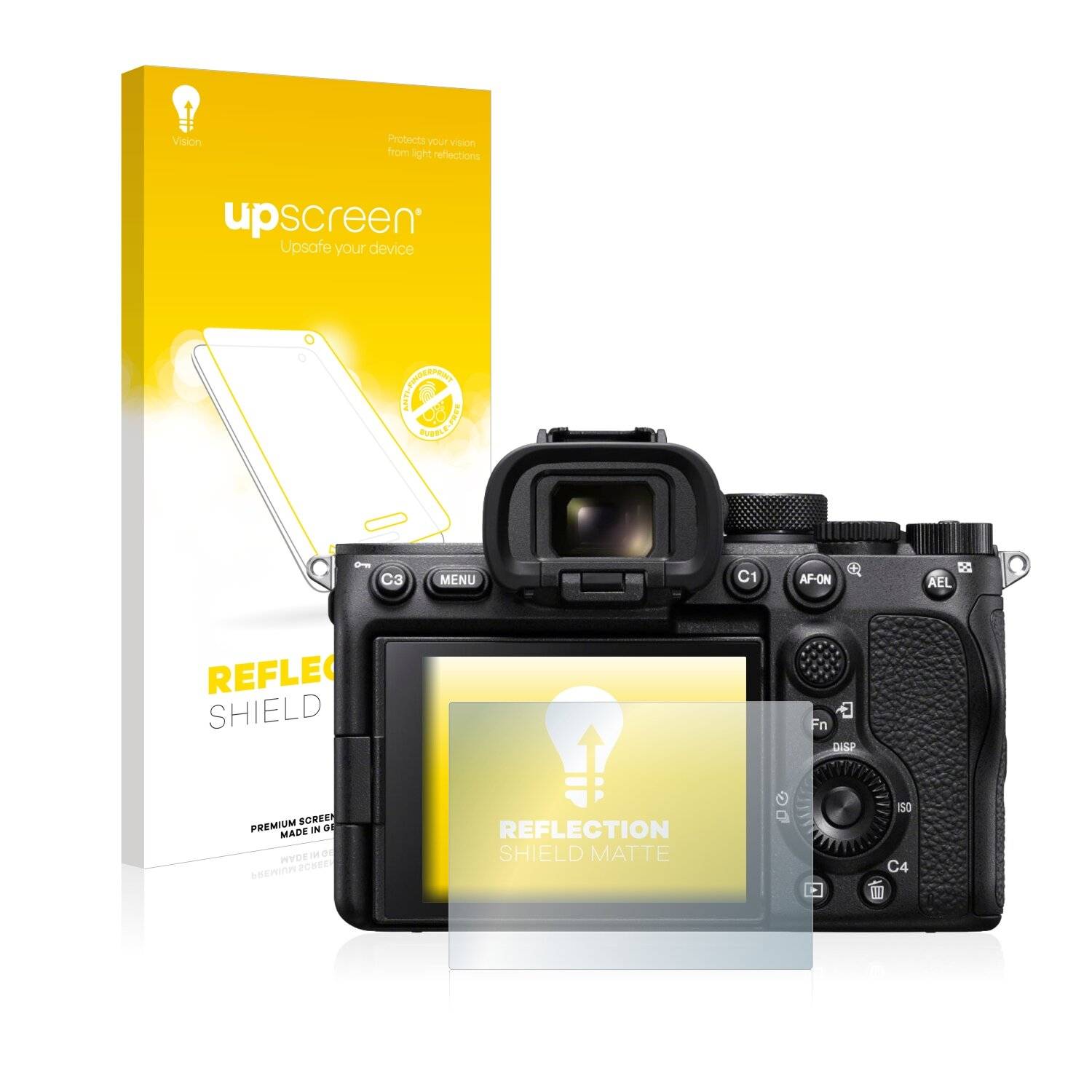 upscreen Reflection Shield Matte Premium Displayschutzfolie für Sony Alpha 7S