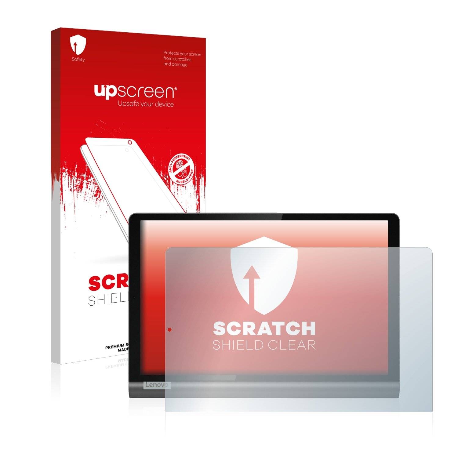 upscreen Scratch Shield Clear Premium Displayschutzfolie für Lenovo Yoga SmartTab