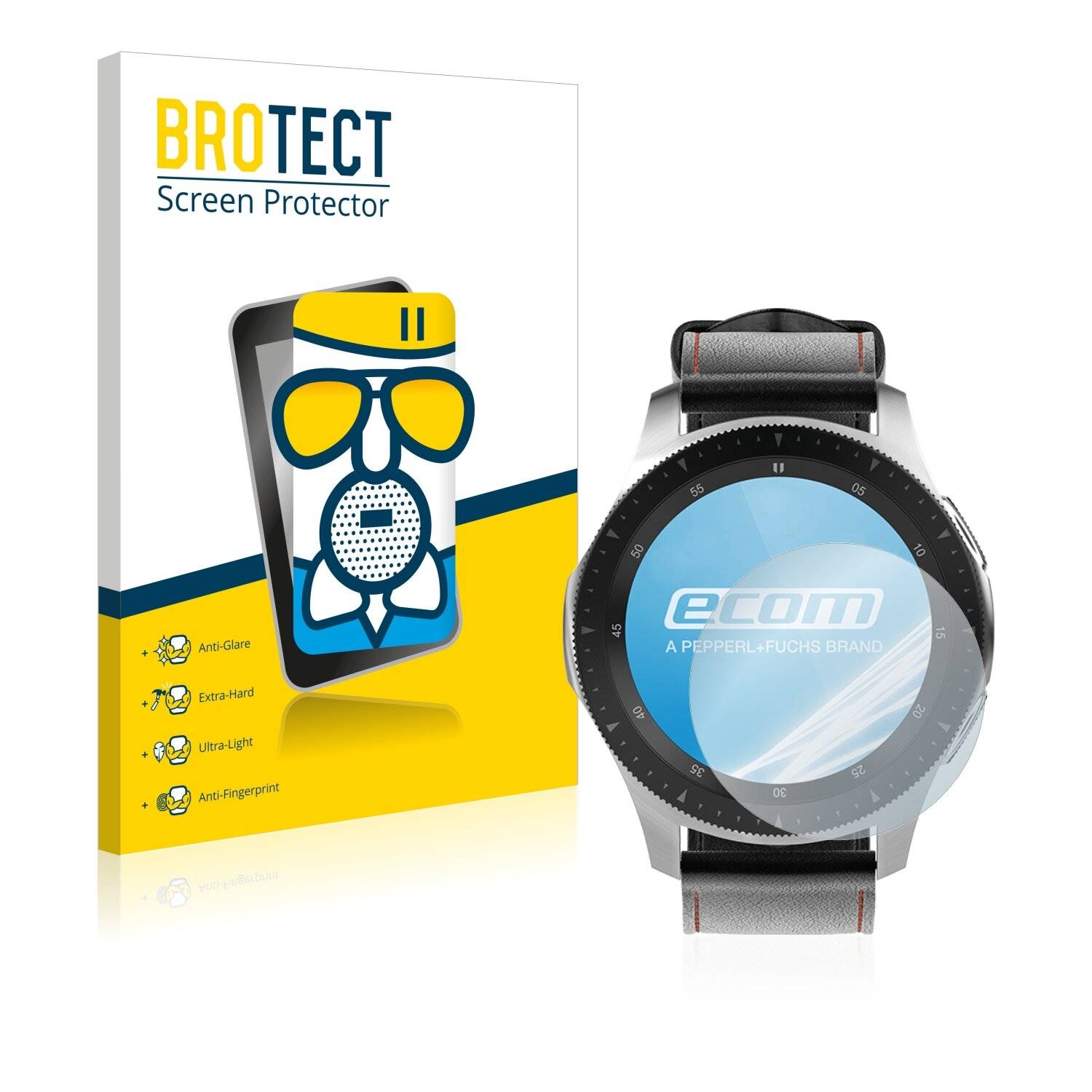 BROTECT AirGlass Matte Schutzglas Folie für Ecom Smart-Ex Watch
