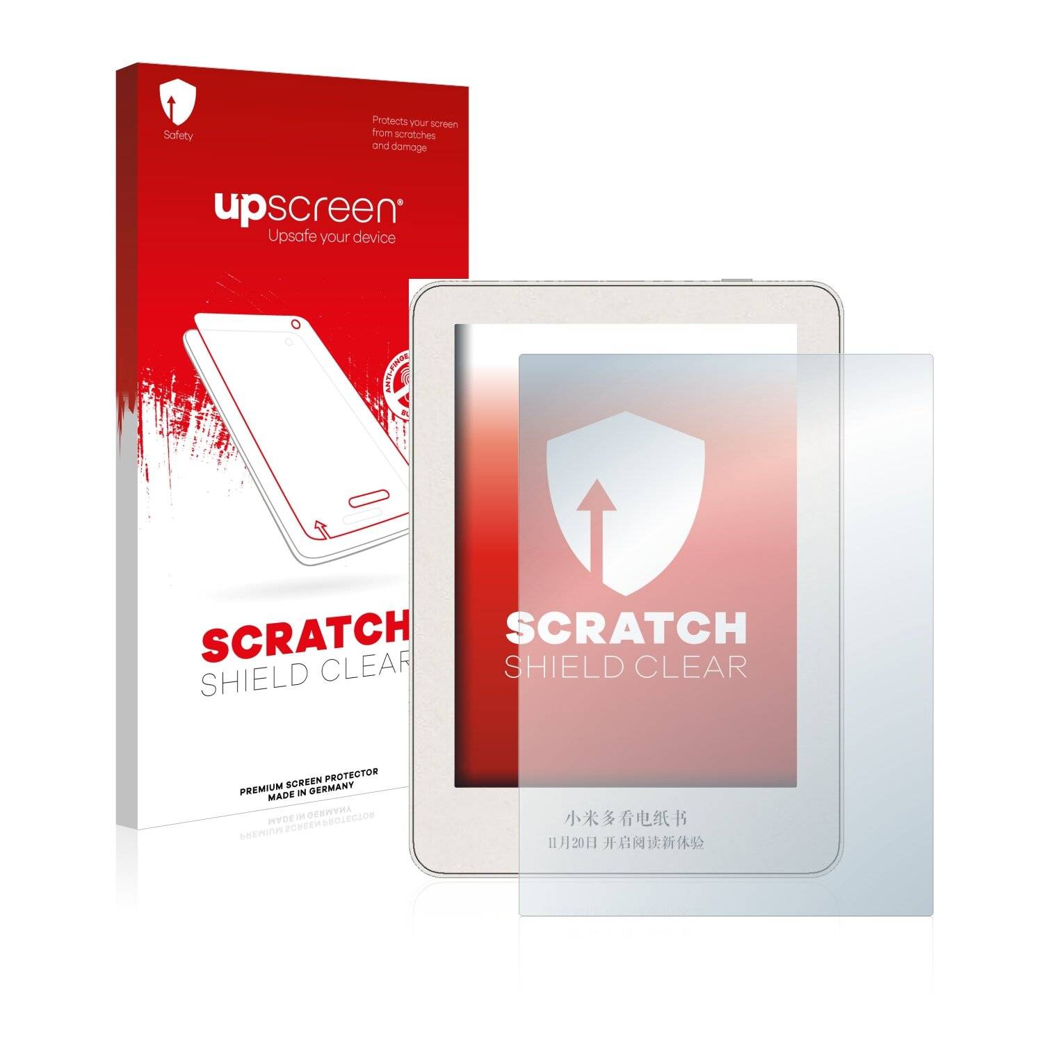 upscreen Scratch Shield Clear Premium Displayschutzfolie für Xiaomi Mi