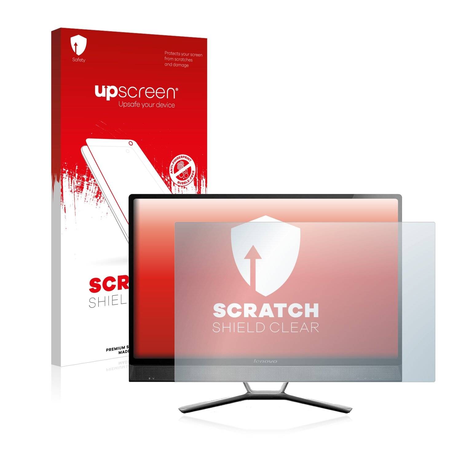 upscreen Scratch Shield Clear Premium Displayschutzfolie für Lenovo