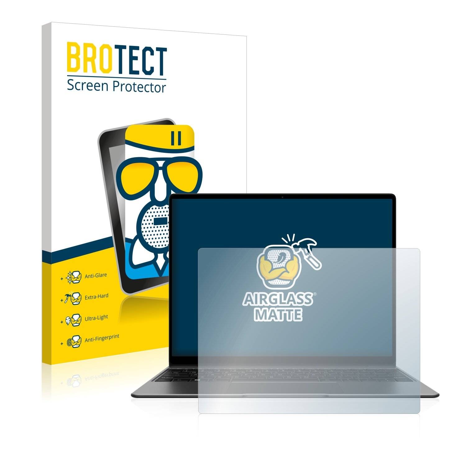 BROTECT AirGlass Matte Schutzglas Folie für Chuwi CoreBook