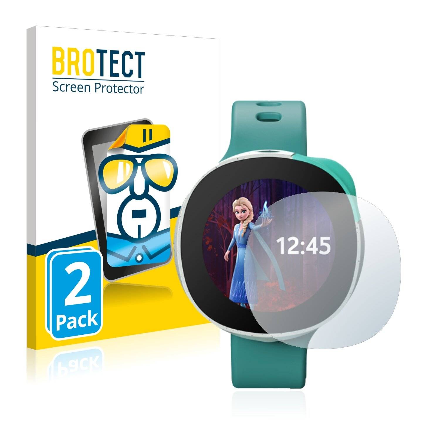 2x BROTECT HD-Clear Displayschutzfolie für Vodafone