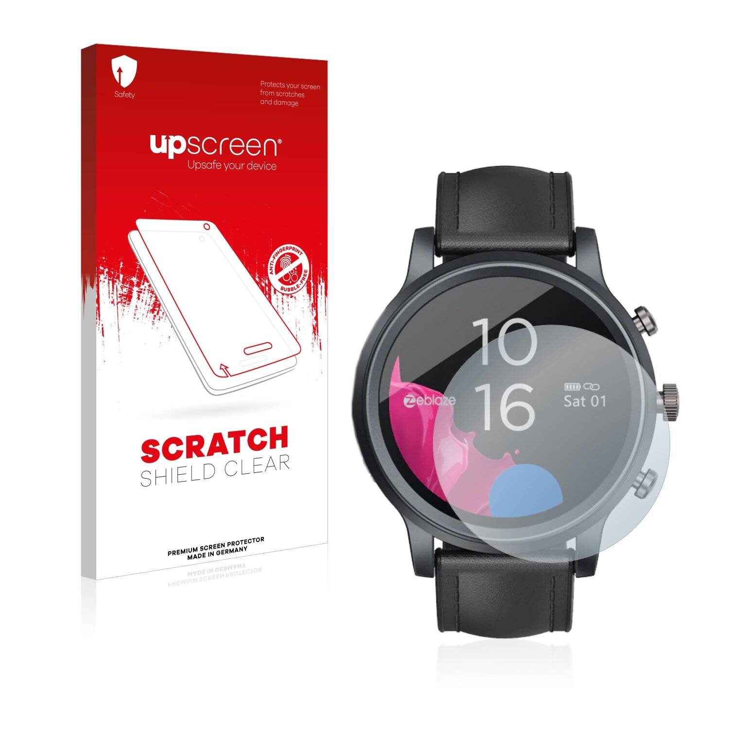 upscreen Scratch Shield Clear Premium Displayschutzfolie für Zeblaze Neo