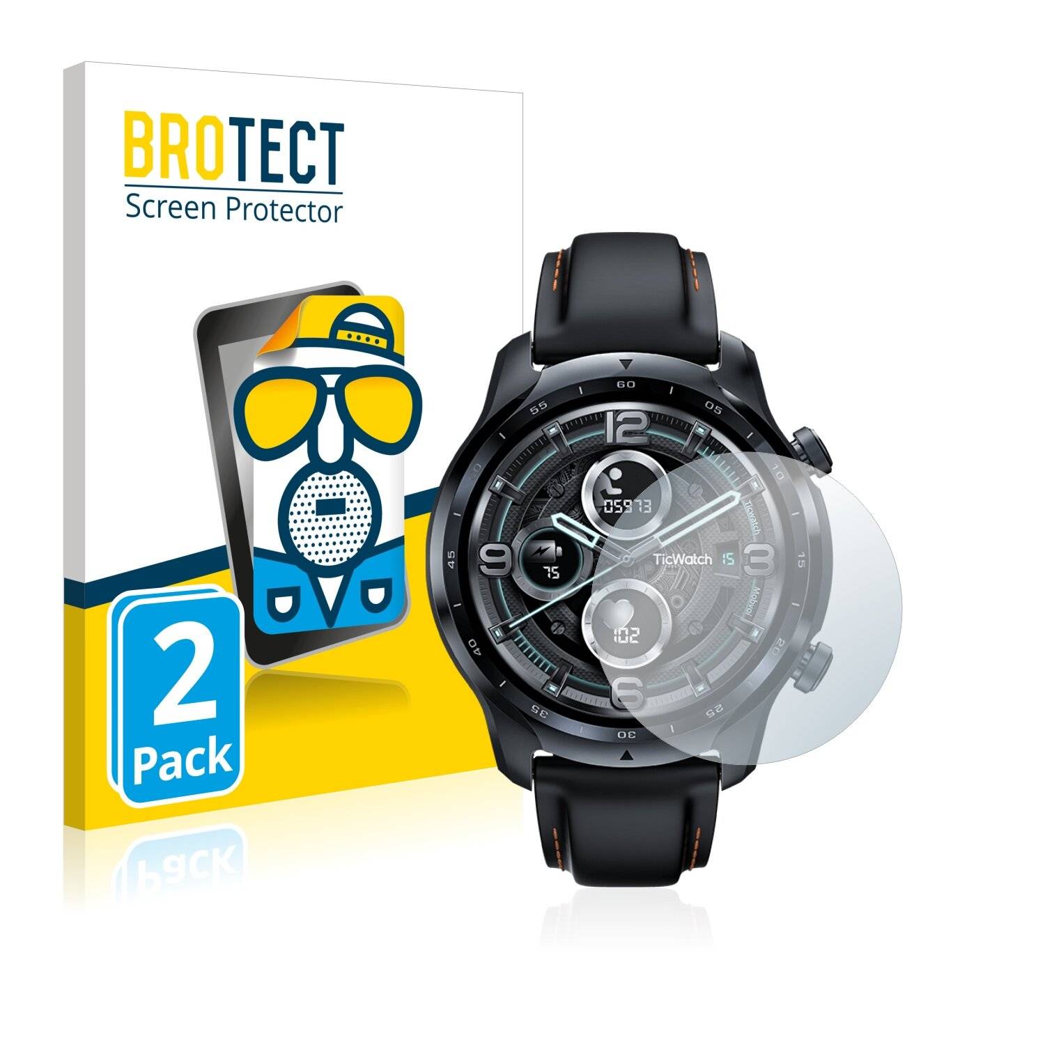 2x BROTECT Matte Displayschutzfolie für Citizen CZ Smart - Entspiegelt,