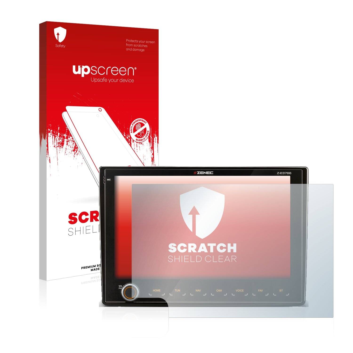 upscreen Scratch Shield Clear Premium Displayschutzfolie für Fiat Ducato III 2006 - 2011