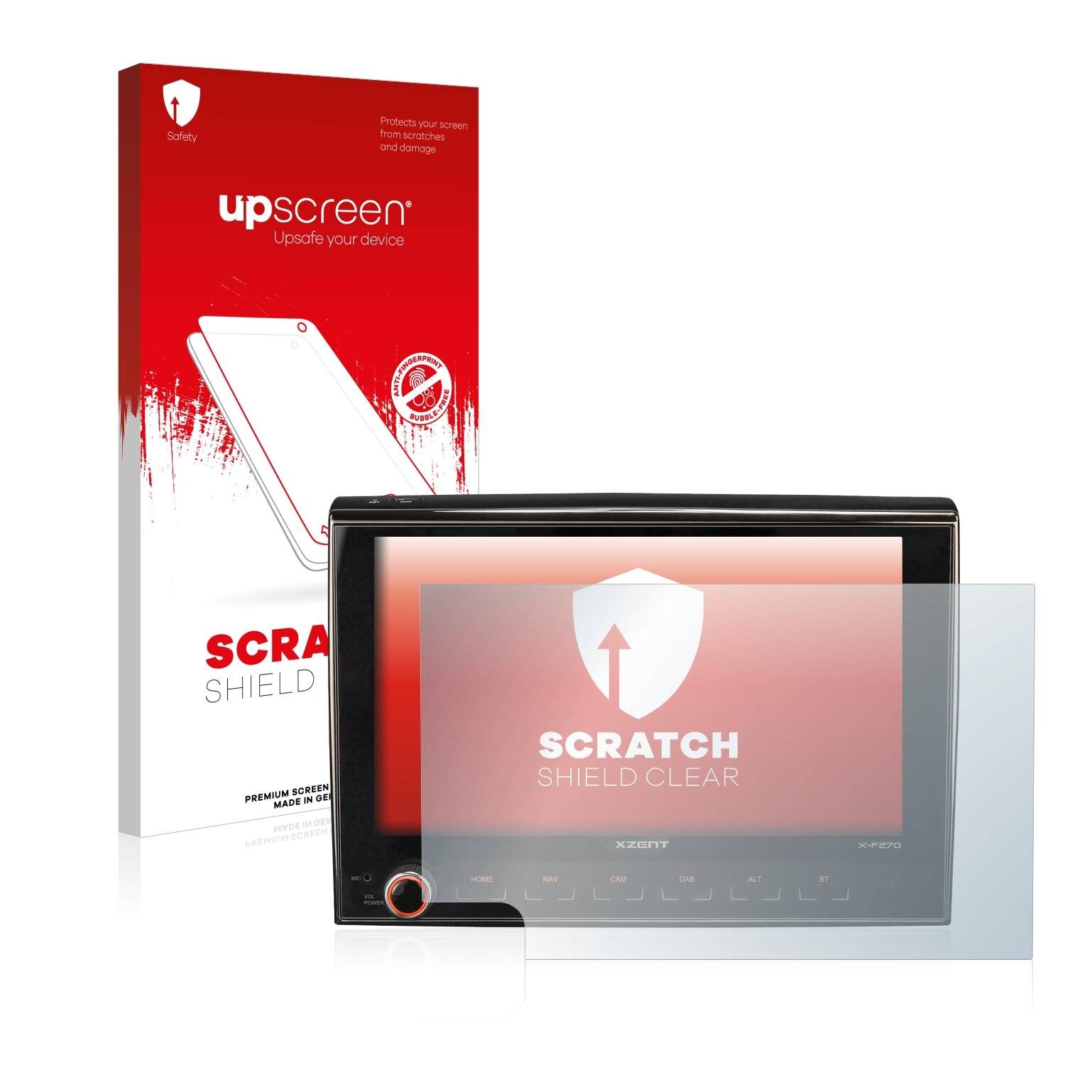 upscreen Scratch Shield Clear Premium Displayschutzfolie für Citroën Jumper II 2006 X-F270