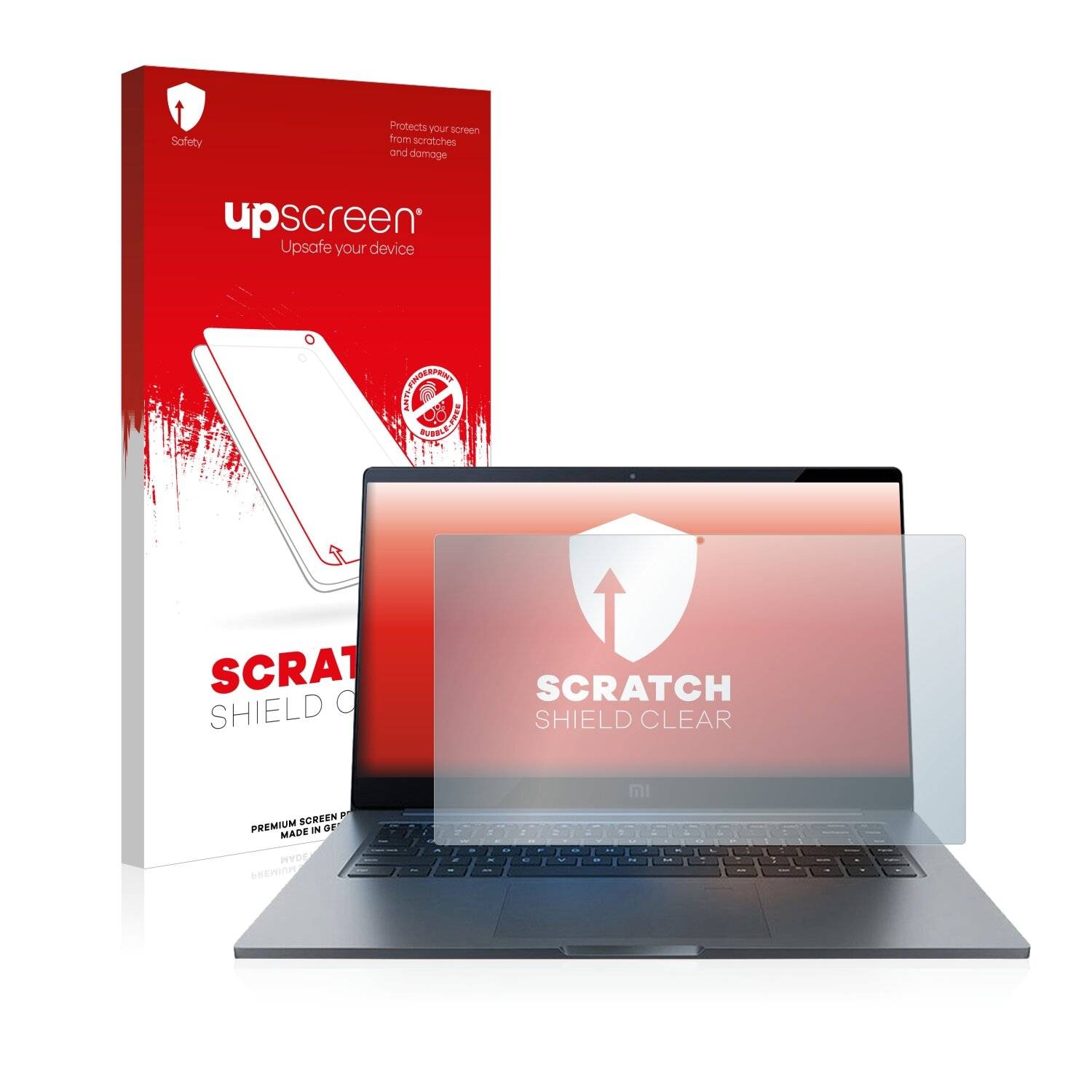 upscreen Scratch Shield Clear Premium Displayschutzfolie für Xiaomi Mi Notebook Pro