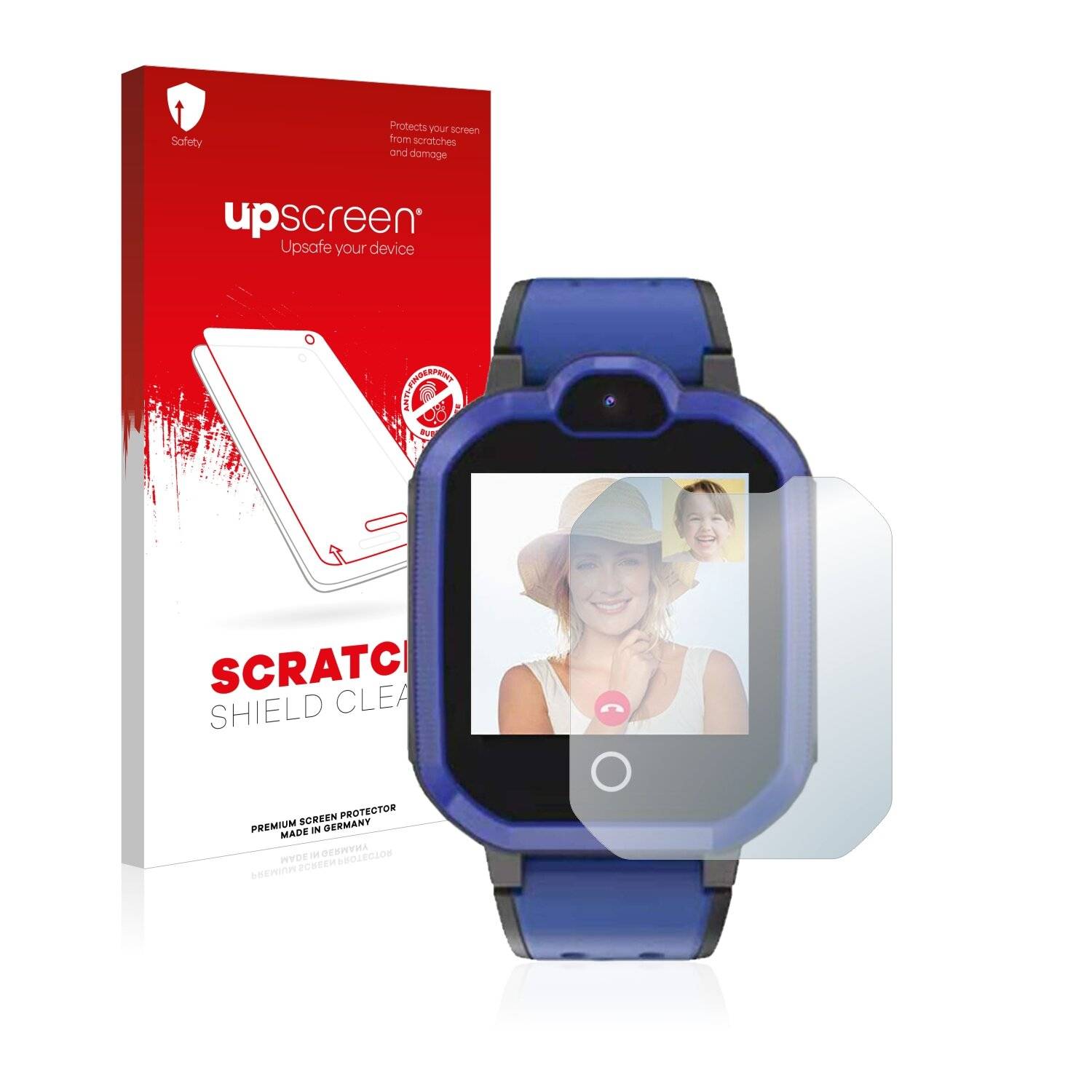 upscreen Scratch Shield Clear Premium Displayschutzfolie für Pthtechus PTH 4G