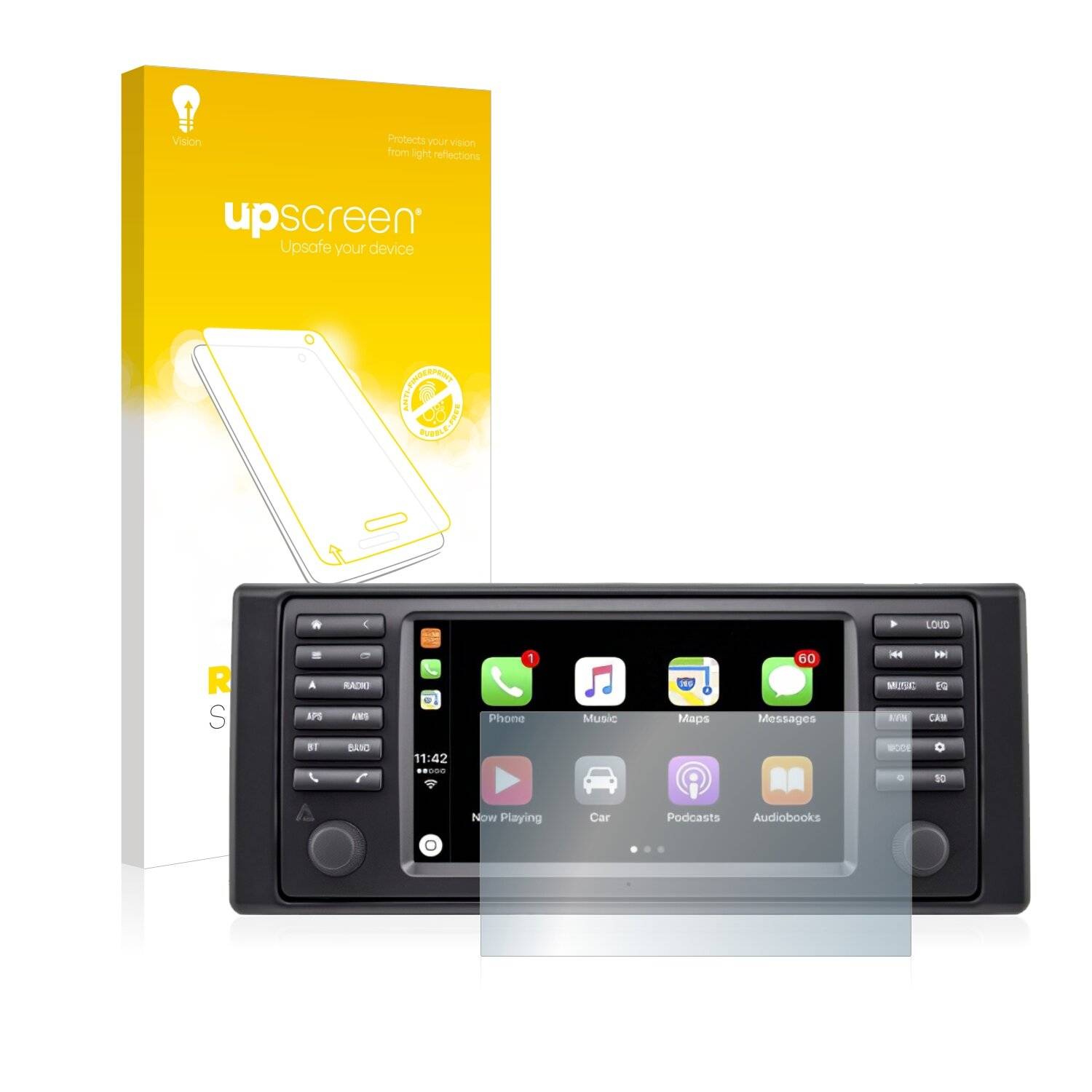 upscreen Reflection Shield Matte Premium Displayschutzfolie für BMW 5 M5 1985-2019 Avin