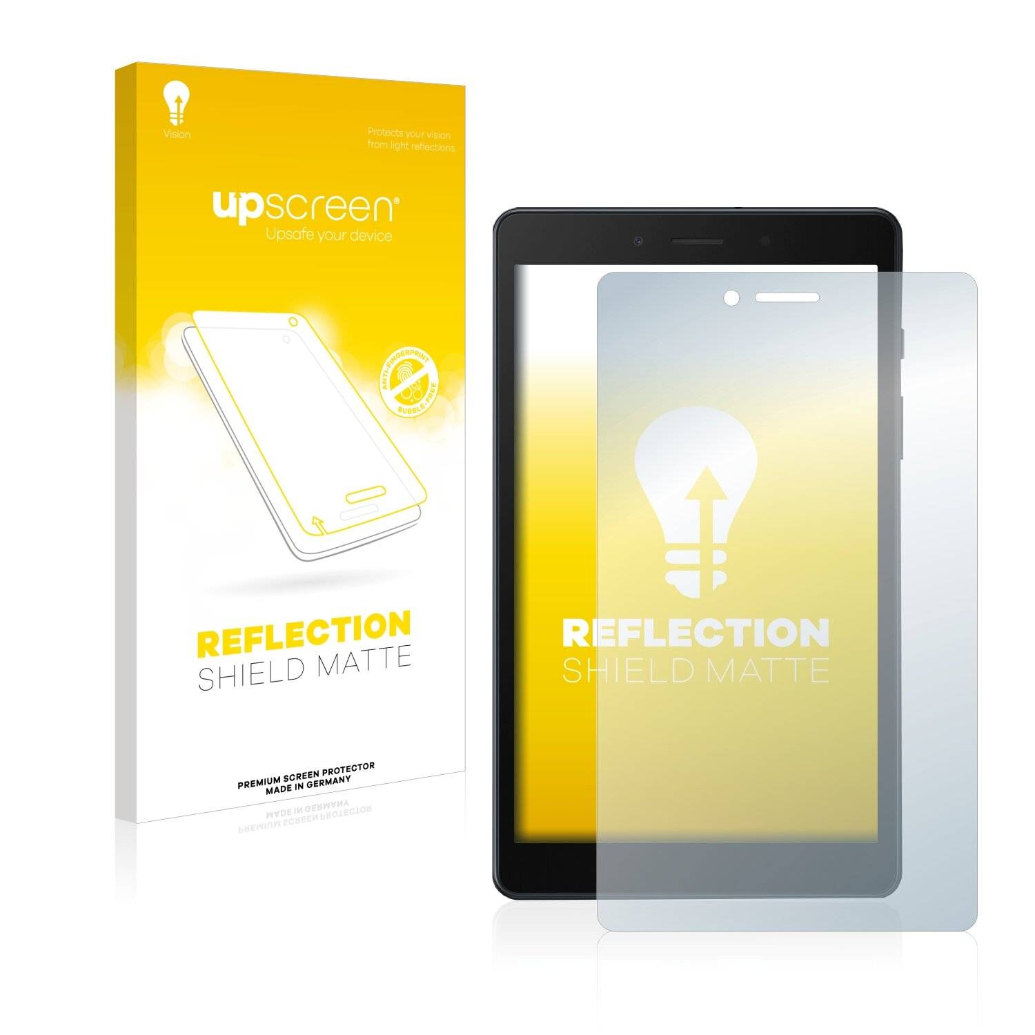 upscreen Reflection Shield Matte Premium Displayschutzfolie für Samsung Galaxy Tab A 8.0 LTE