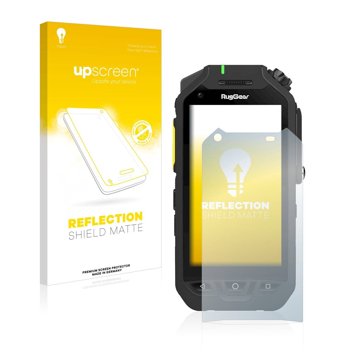 upscreen Reflection Shield Matte Premium Displayschutzfolie für RugGear