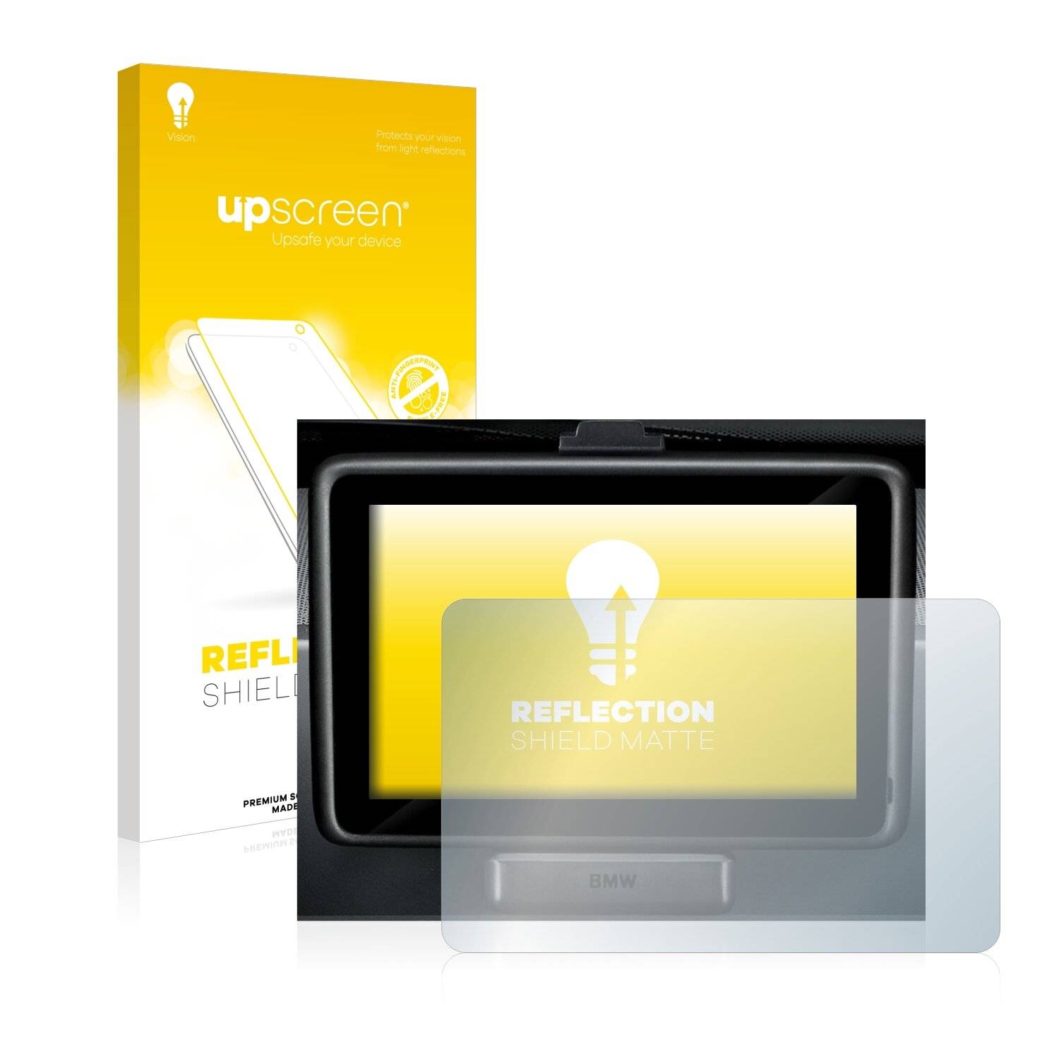 upscreen Reflection Shield Matte Premium Displayschutzfolie für BMW 3 E91 LCI Touring
