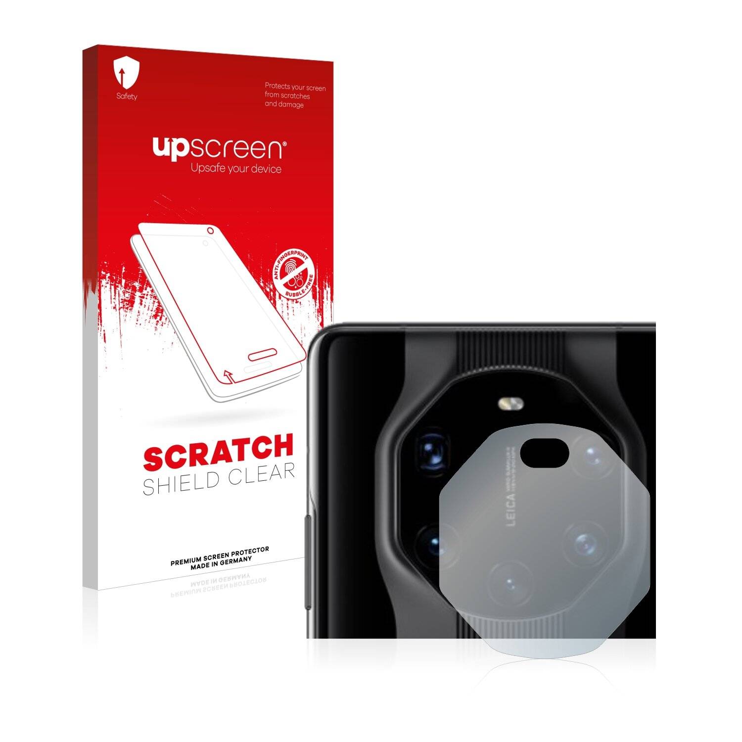 upscreen Scratch Shield Clear Premium Displayschutzfolie für Huawei Mate 40 RS Porsche
