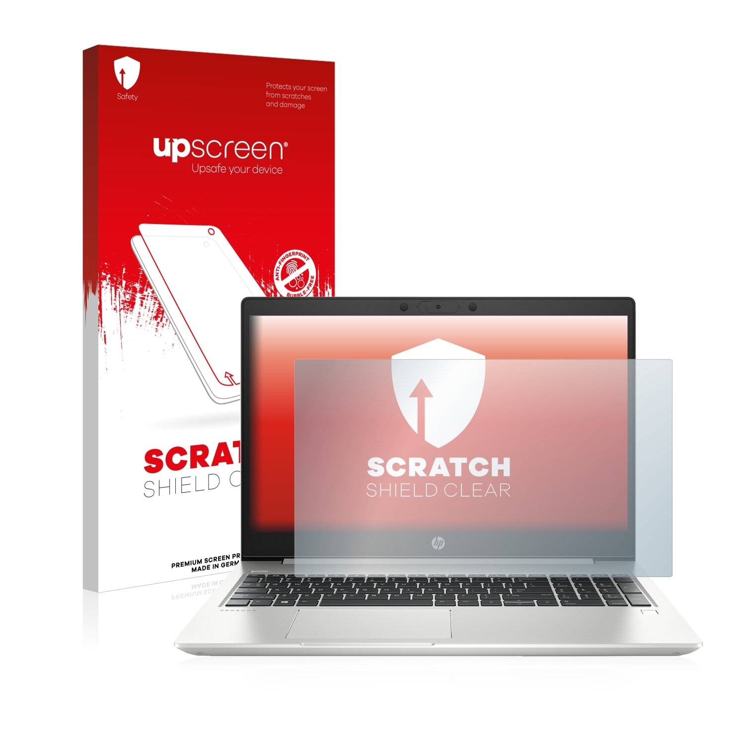 upscreen Scratch Shield Clear Premium Displayschutzfolie für HP ProBook 450
