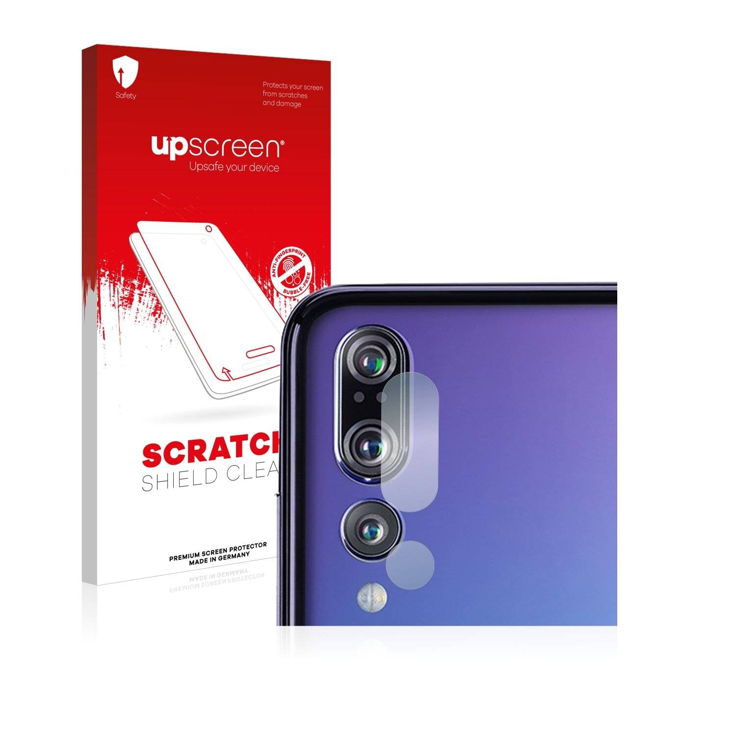 upscreen Scratch Shield Clear Premium Displayschutzfolie für Huawei P20 Plus (NUR