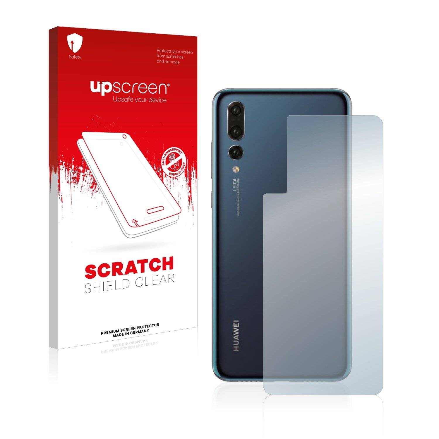 upscreen Scratch Shield Clear Premium Displayschutzfolie für Huawei P20 Plus