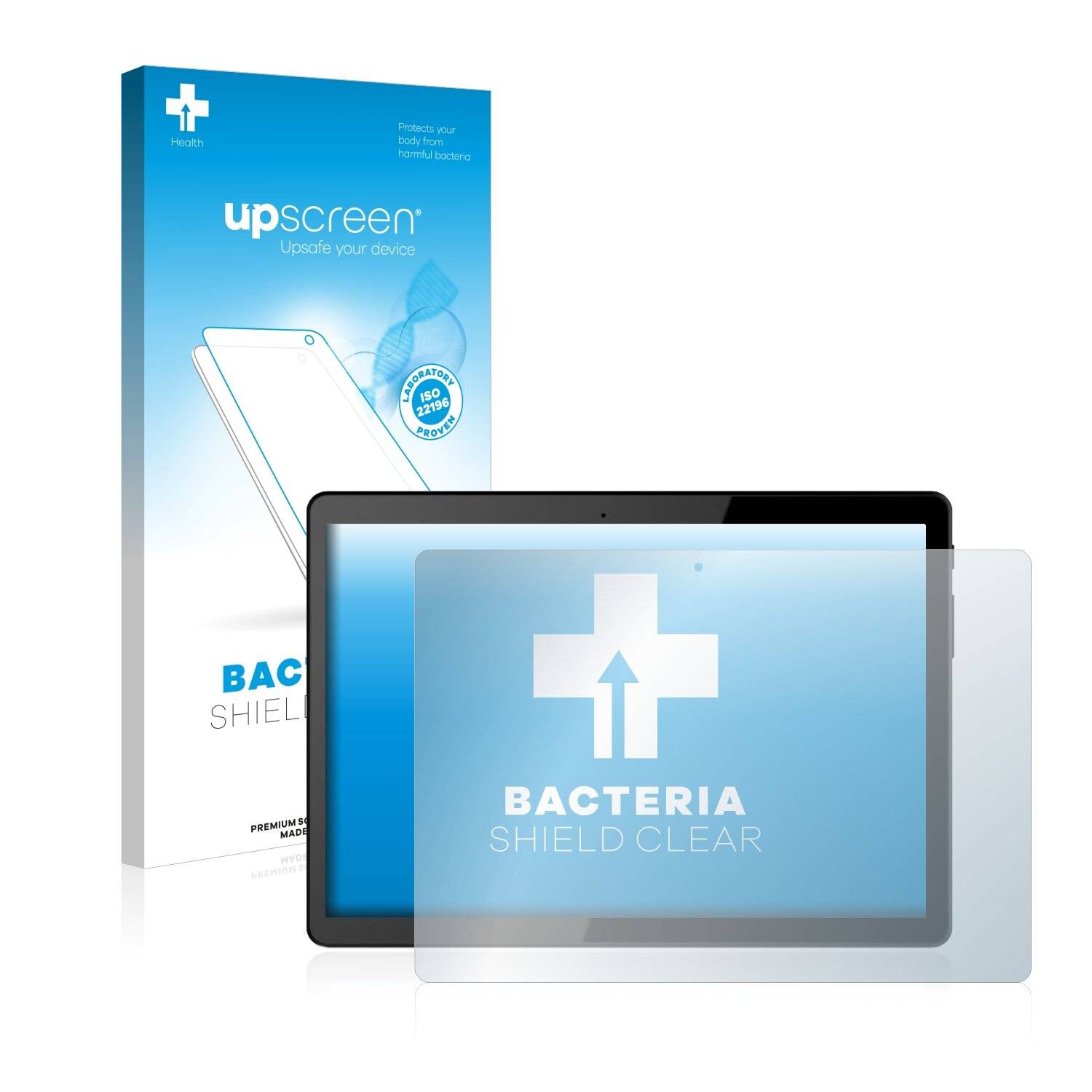 upscreen Bacteria Shield Clear Premium Antibakterielle Displayschutzfolie für Blaupunkt