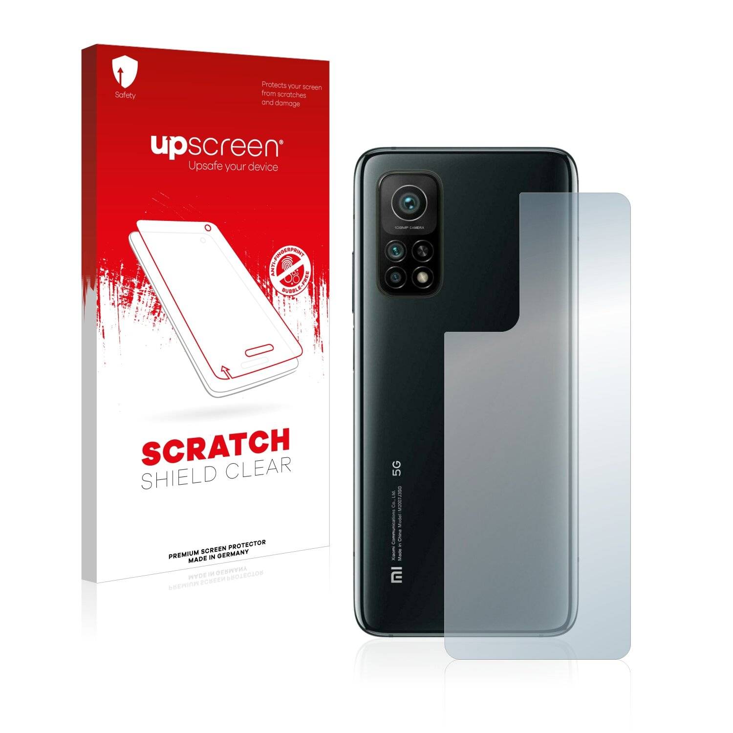 upscreen Scratch Shield Clear Premium Displayschutzfolie für Xiaomi Mi 10T Pro 5G