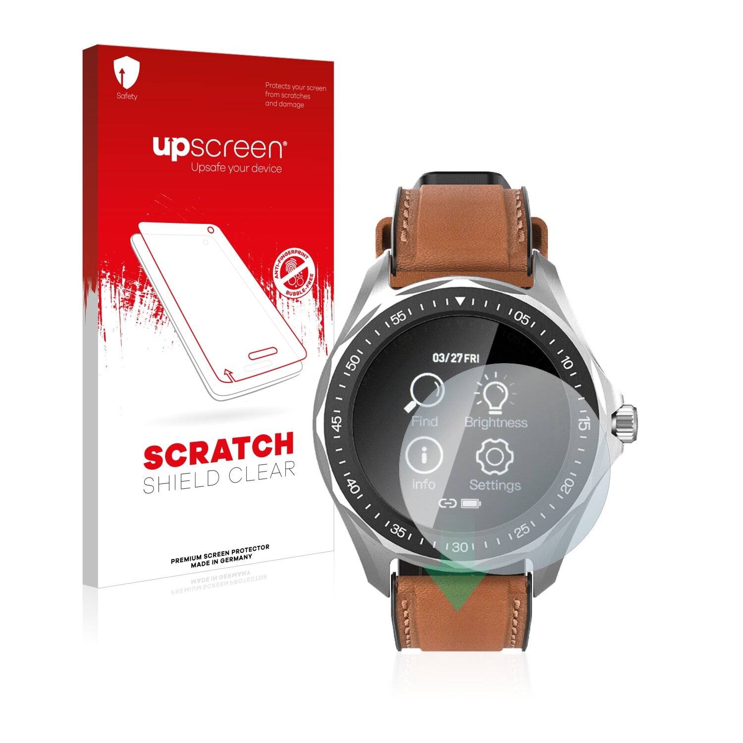 upscreen Scratch Shield Clear Premium Displayschutzfolie für BlitzWolf