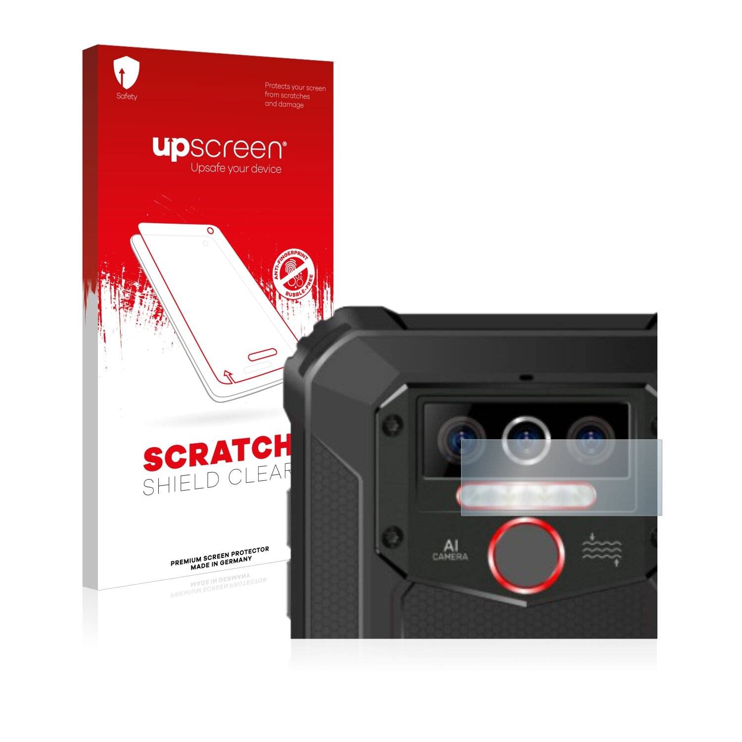 upscreen Scratch Shield Clear Premium Displayschutzfolie für Oukitel WP5 Pro (NUR