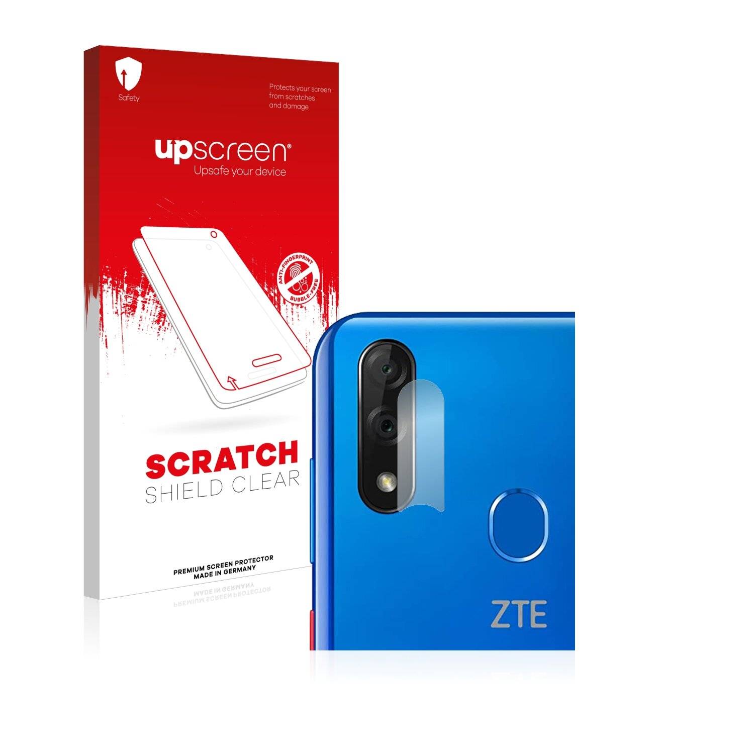 upscreen Scratch Shield Clear Premium Displayschutzfolie für ZTE Blade 10 (NUR