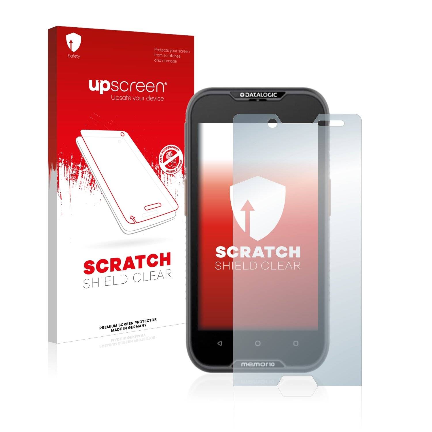 upscreen Scratch Shield Clear Premium Displayschutzfolie für Datalogic Memor