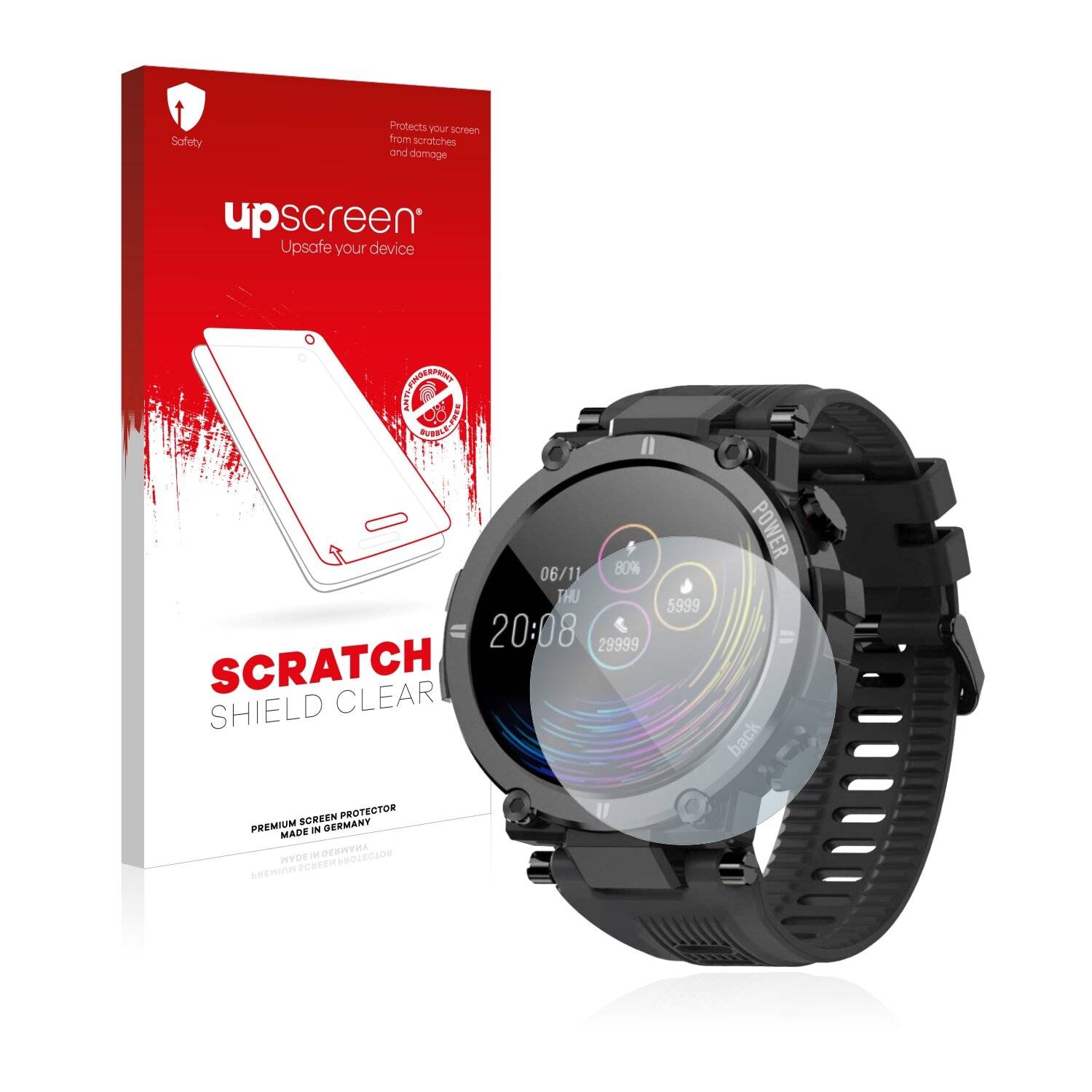 upscreen Scratch Shield Clear Premium Displayschutzfolie für Smart-T