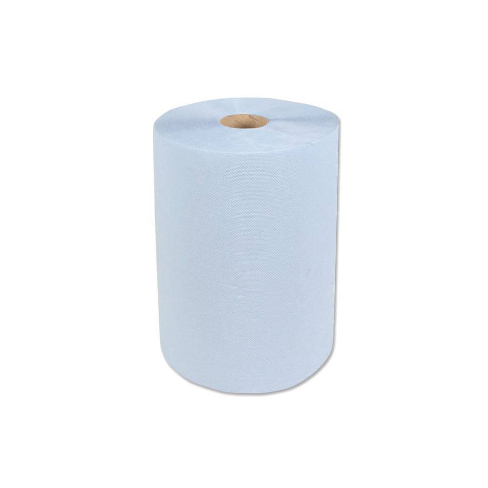 Putzpapierrollen - 2-lagig verleimt - 500 Blatt - 38x38 cm