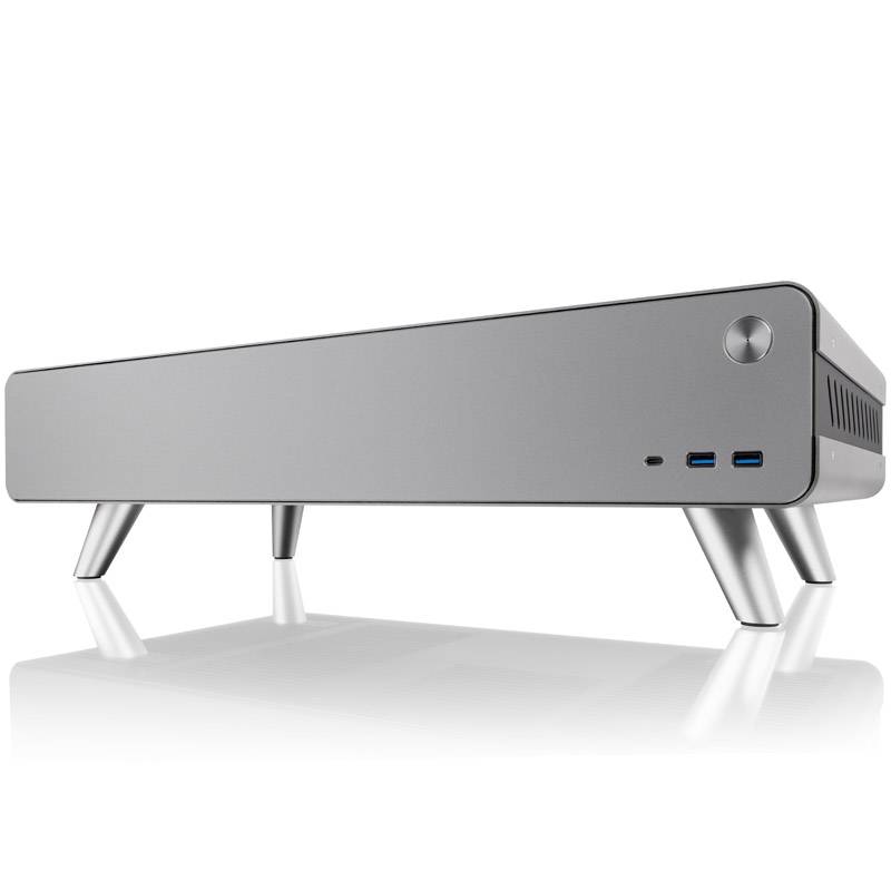 PAN SLIM Silberner PC-Koffer