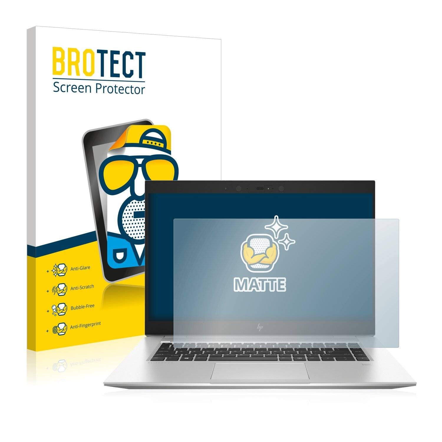 BROTECT Matte Displayschutzfolie für HP EliteBook 1050 G1 - Entspiegelt,