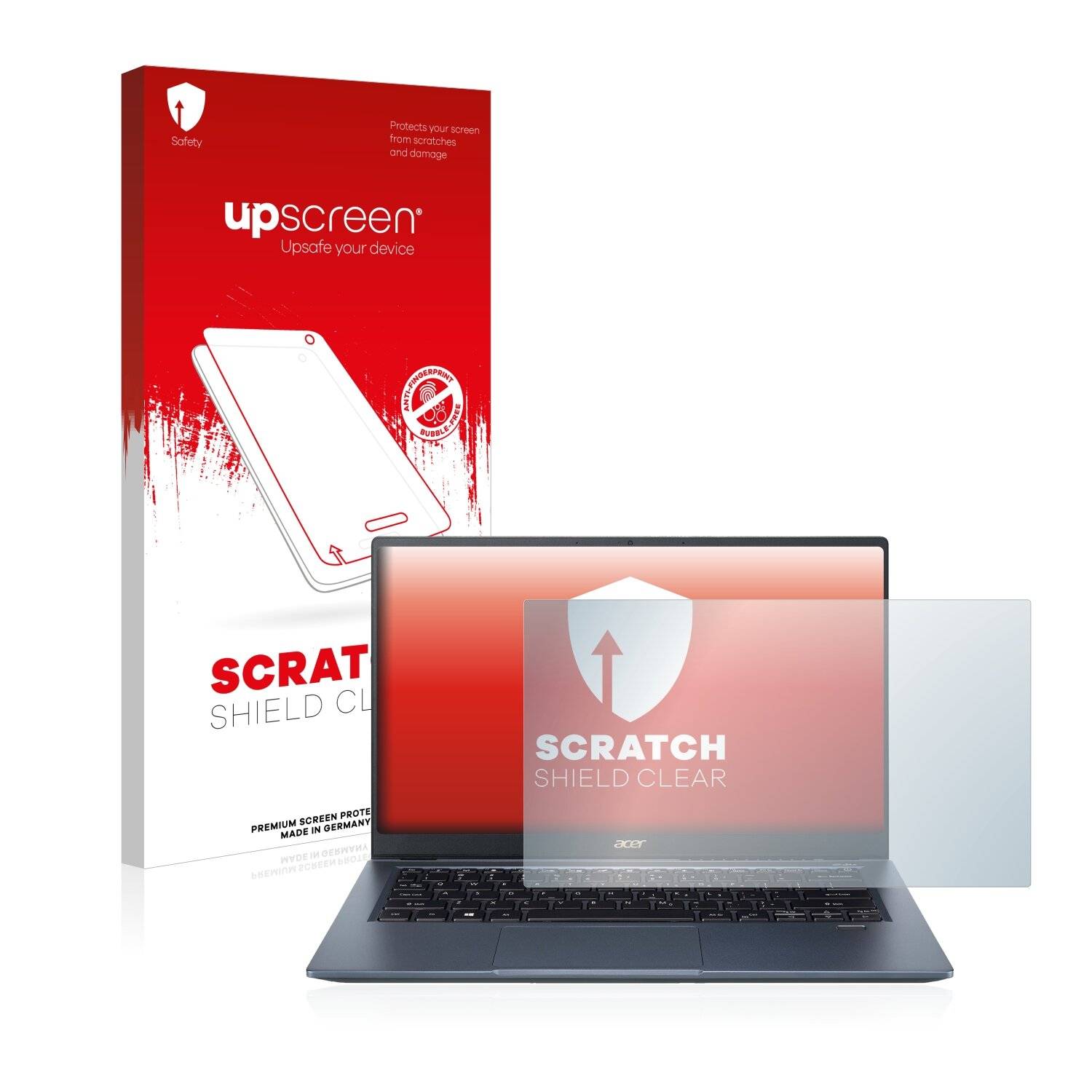 upscreen Scratch Shield Clear Premium Displayschutzfolie für Acer Swift 3X